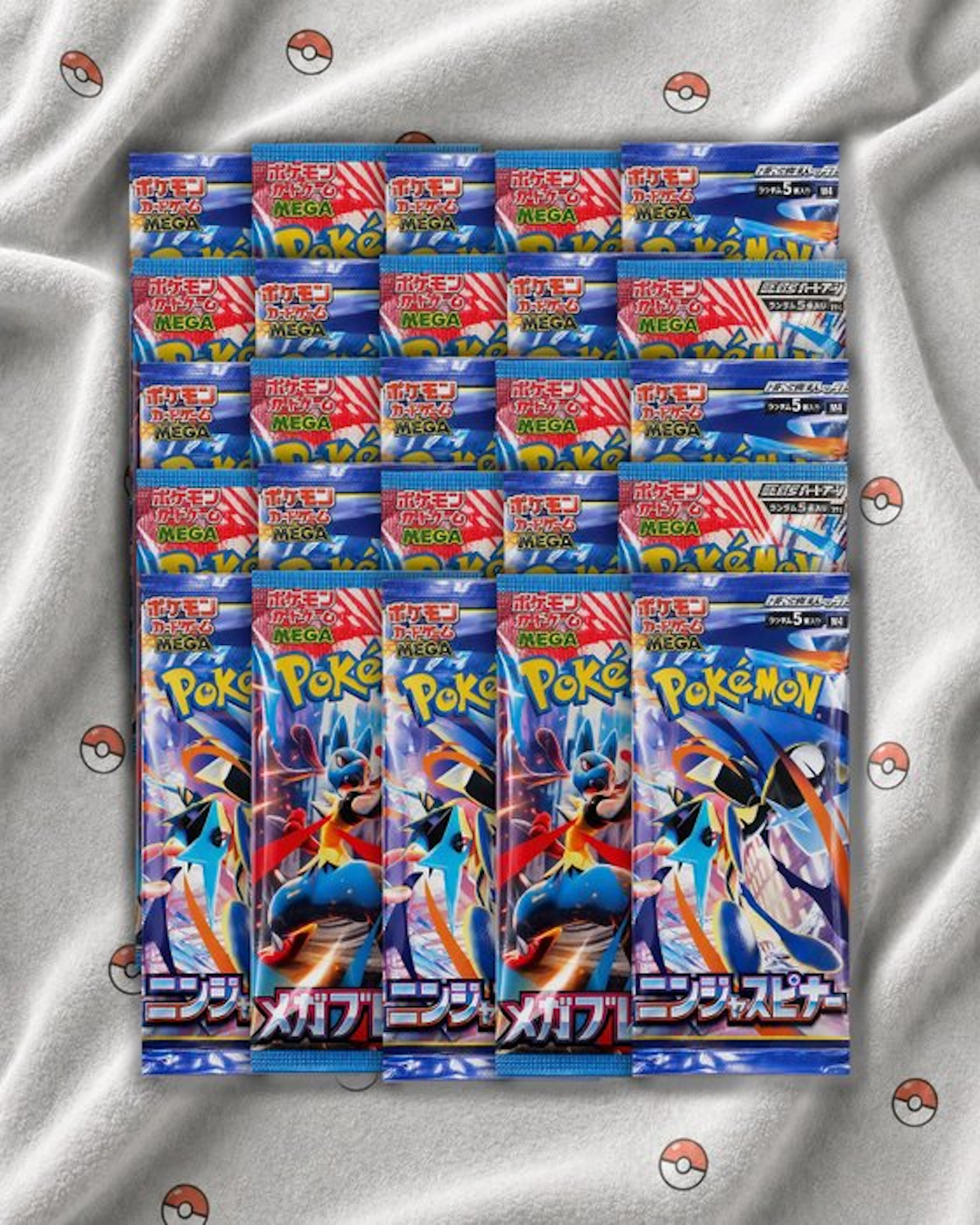Pokémon - 25 Box - Pokémon TCG MEGA - Ninja Spinner/MEGA...