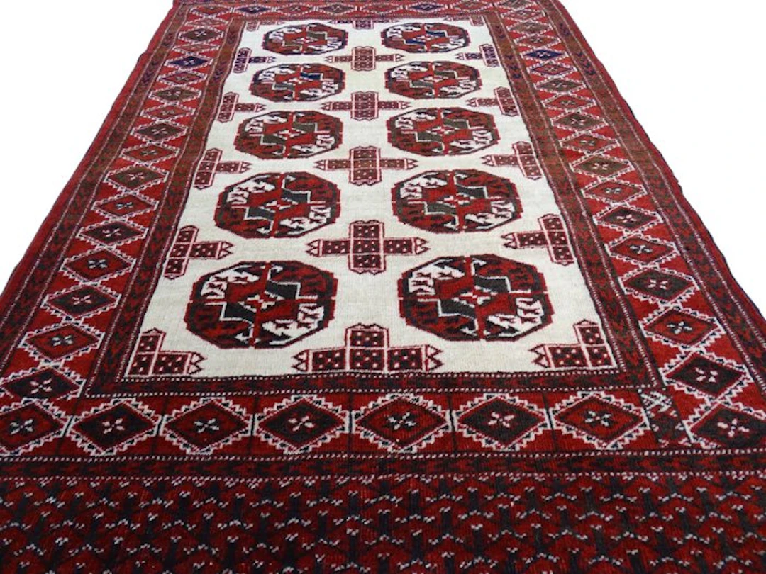 Bukhara - Cleaned - Rug - 143 cm - 96 cm