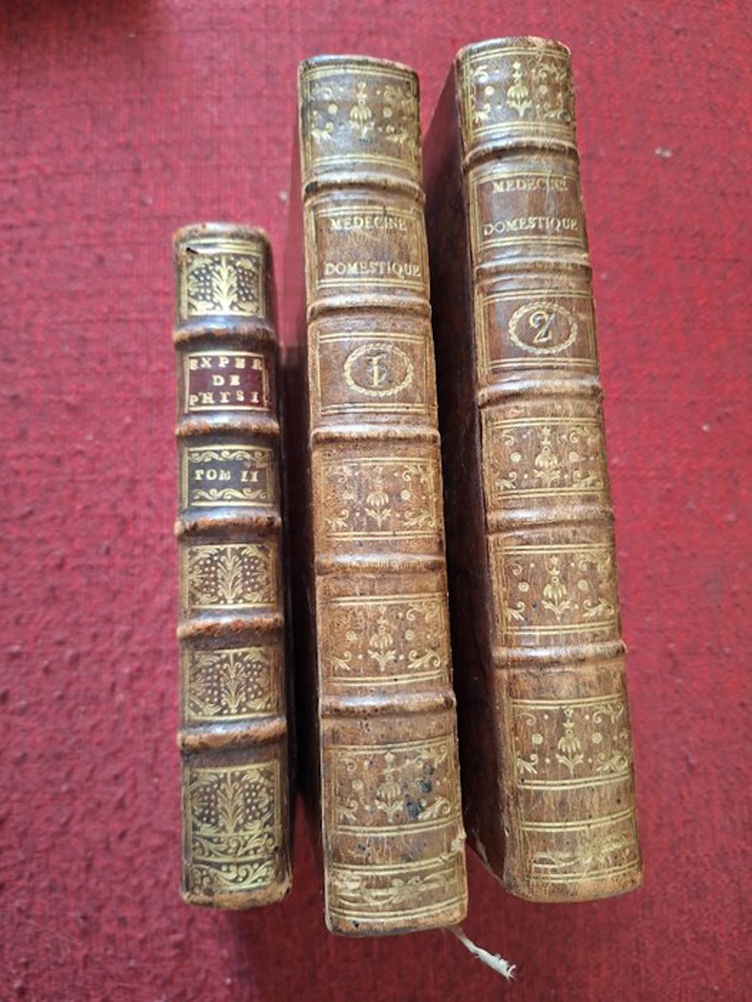 Buchan - Poliniere - Médecine Domestique / Expériences de Phisique - 1736-1789
