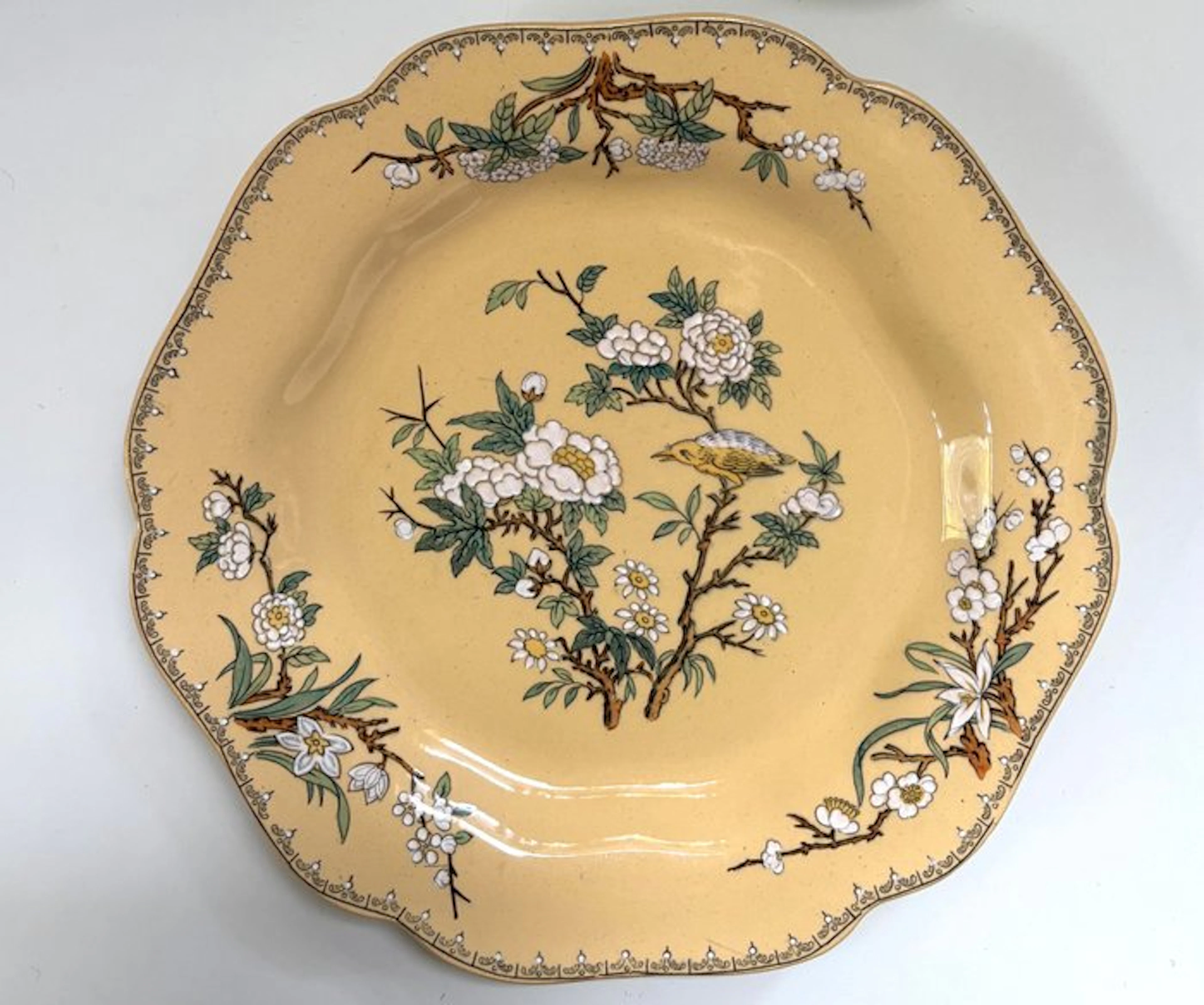 Wedgwood - Plate - Yellow Cuckoo - Porcelain - Dinner table