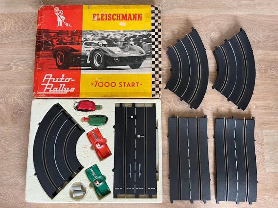 Fleischmann - Slot car Auto Rallye 7000 - 2x Ford Lotus...
