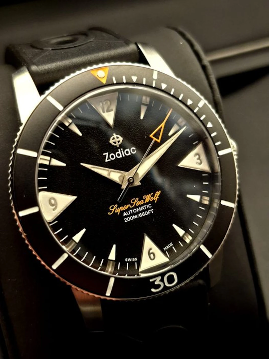 Zodiac - Super Sea Wolf Skin Diver Automatic - No reserve...