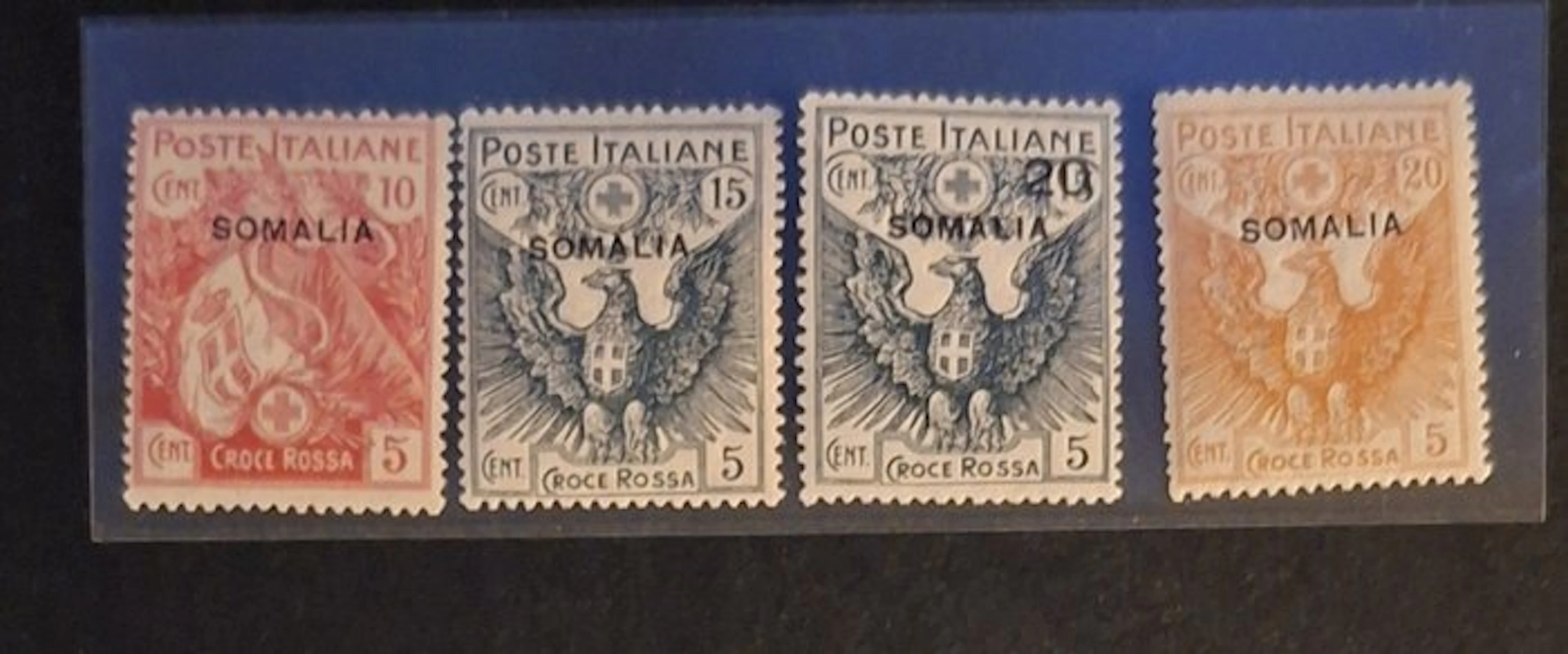 Italian Somalia 1916 - Two series - Sassone cat S5 - S36
