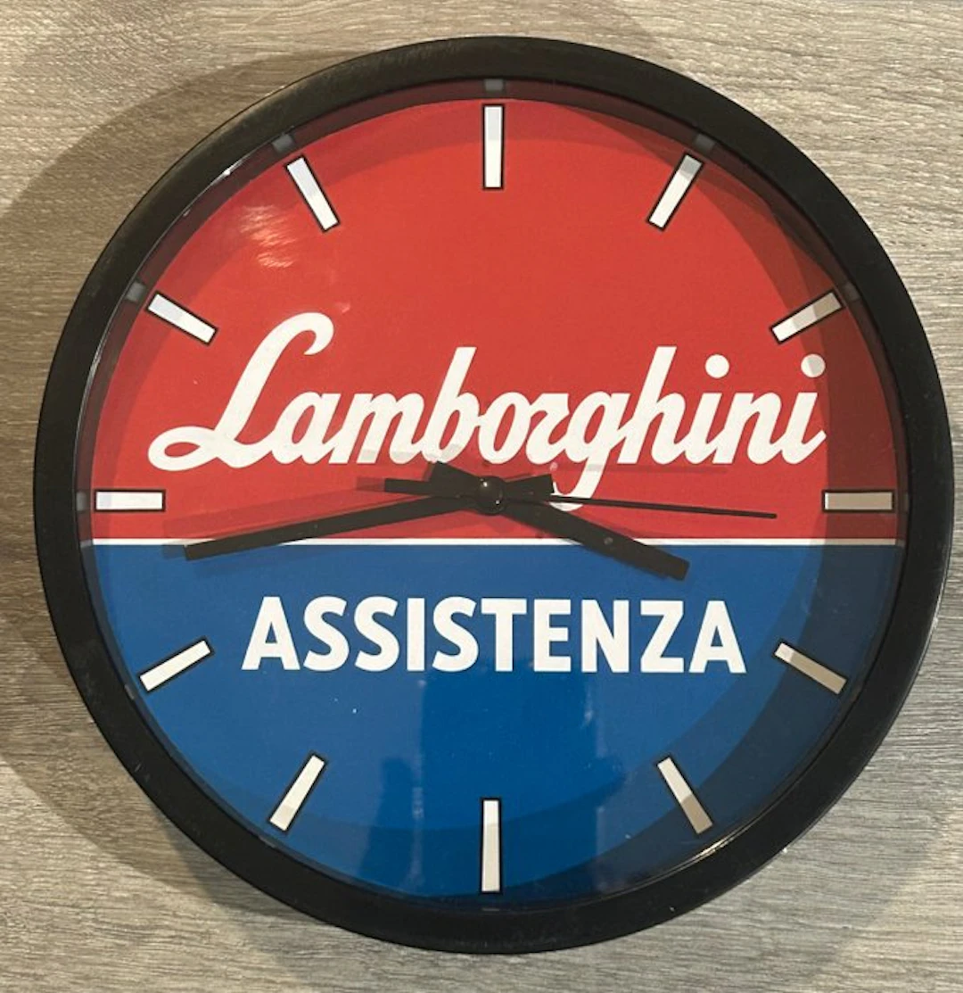 Clock - Lamborghini - Lamborghini service rétro - 2026