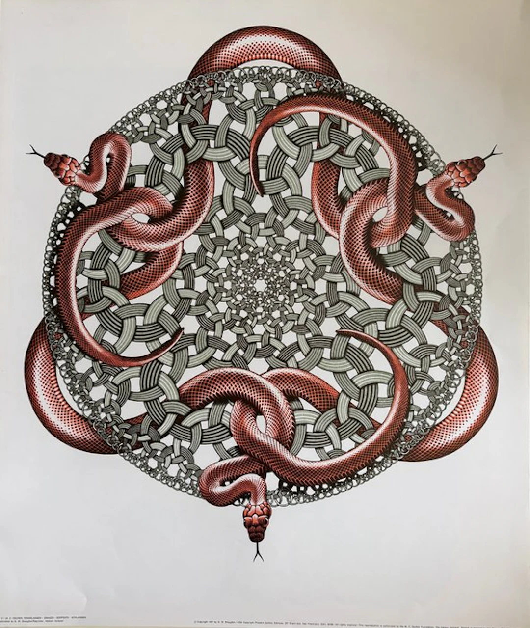 Maurits Cornelis Escher (1898-1972) - Serpent