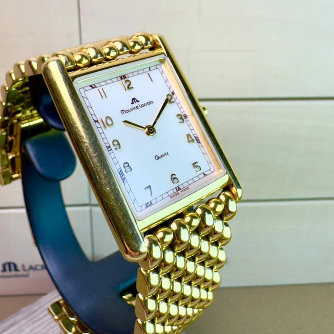 Maurice Lacroix - Tank Gold Electroplated G10 - No...