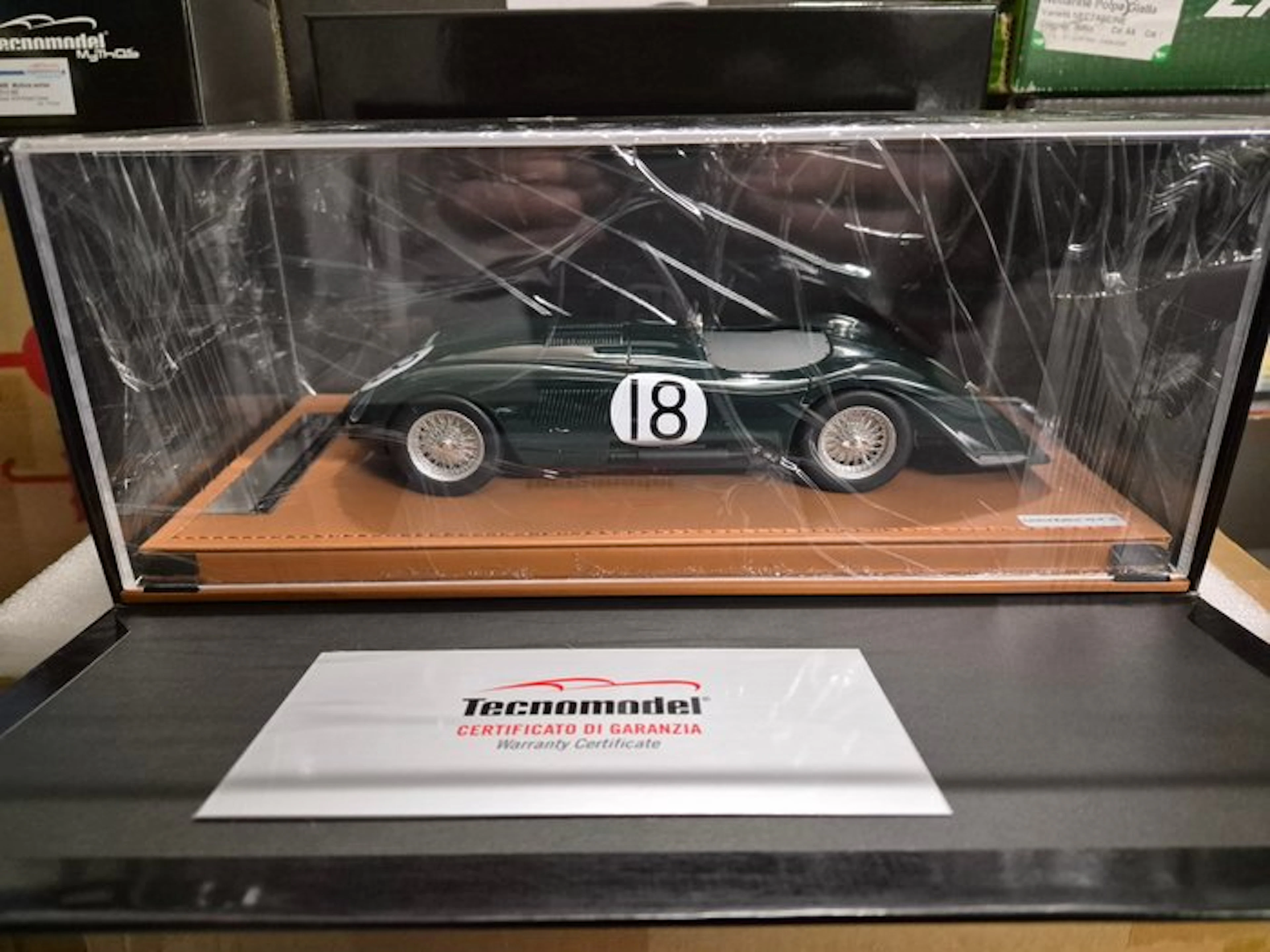 Tecnomodel 1:18 - Model sports car - Jaguar C Type 3.5L...