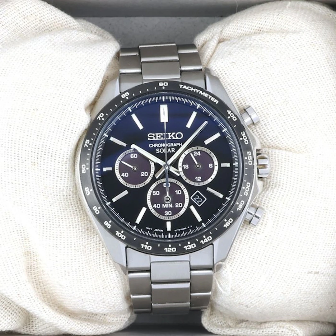 Seiko - Selection S Series Solar Chronograph - No reserve...