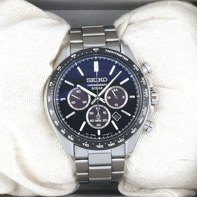 Seiko - Selection S Series Solar Chronograph - No reserve...