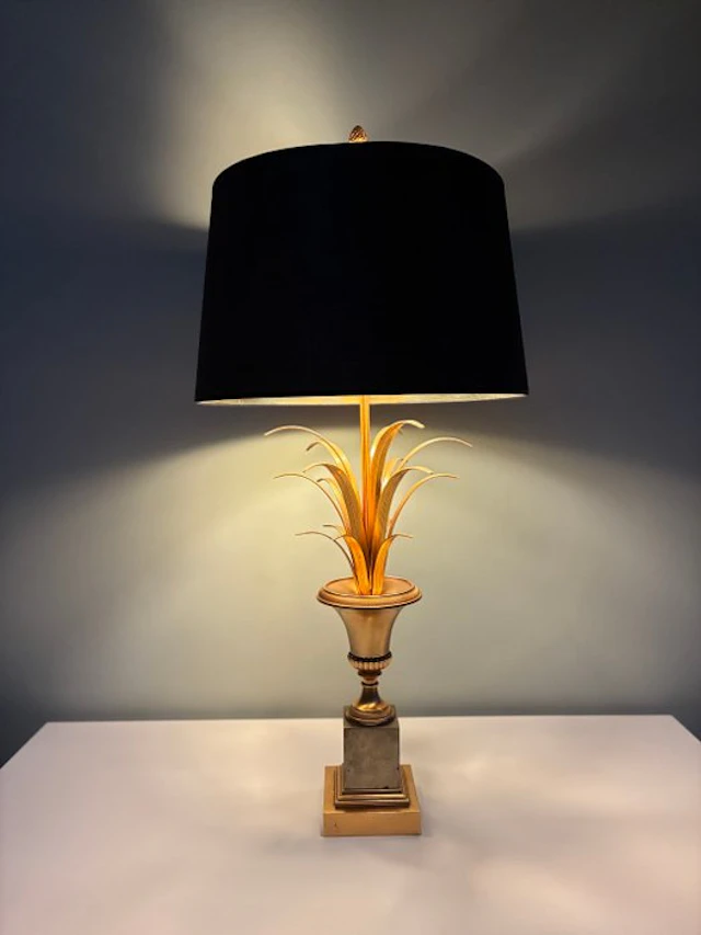 Boulanger - Table lamp - palm lamp - Brass, Gold plated