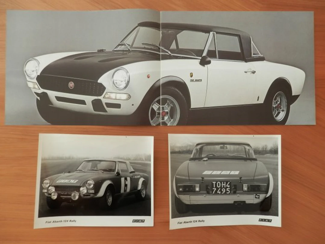 Brochure - Fiat - Abarth 124 Rally - 1972