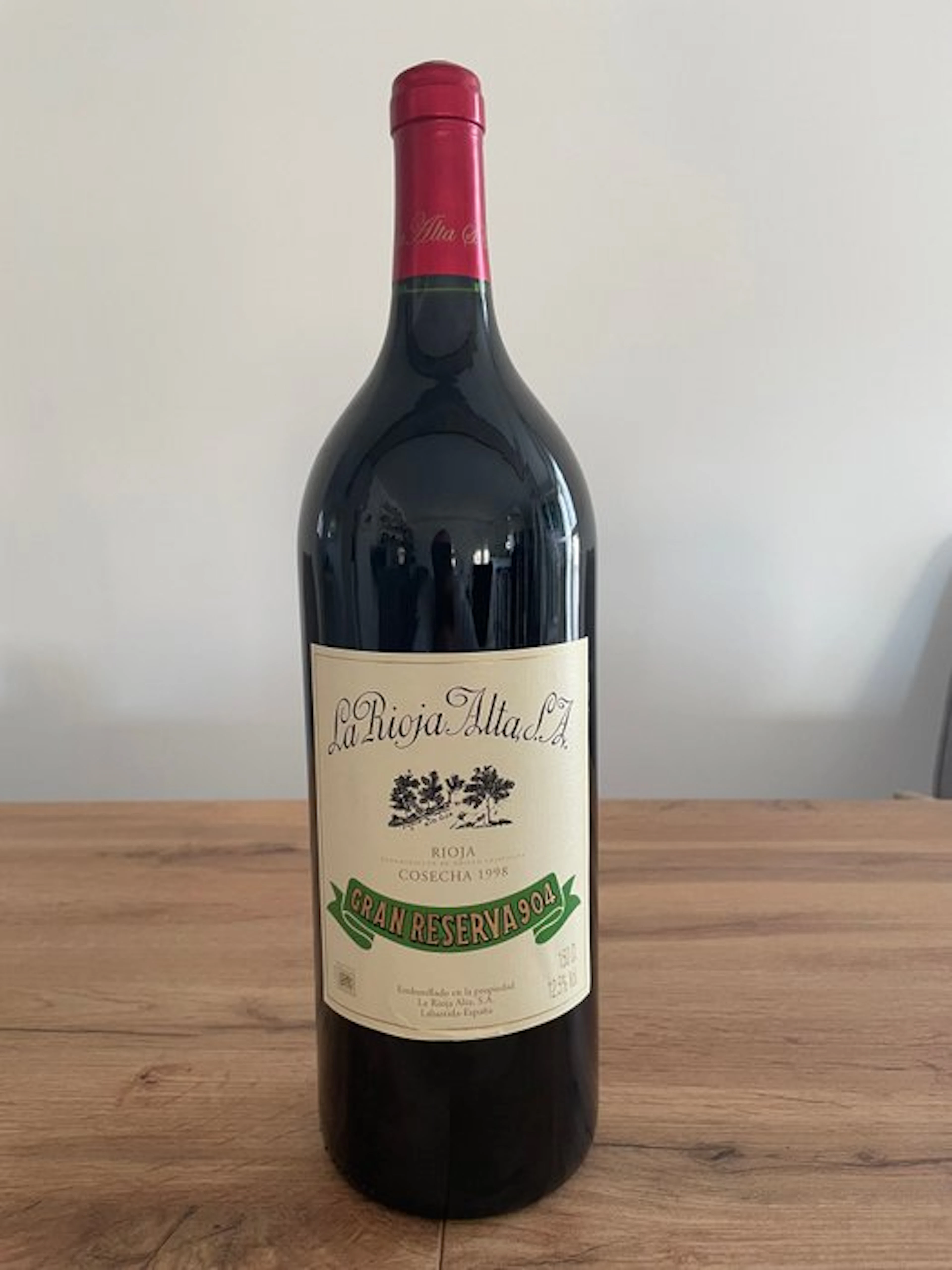 1998 La Rioja Alta, 904 - Rioja Gran Reserva - 1 Magnum (1.5L)