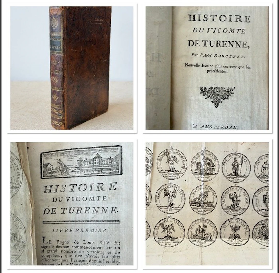 Francois Raguenet - Histoire du Vicomte de Turenne - 1787