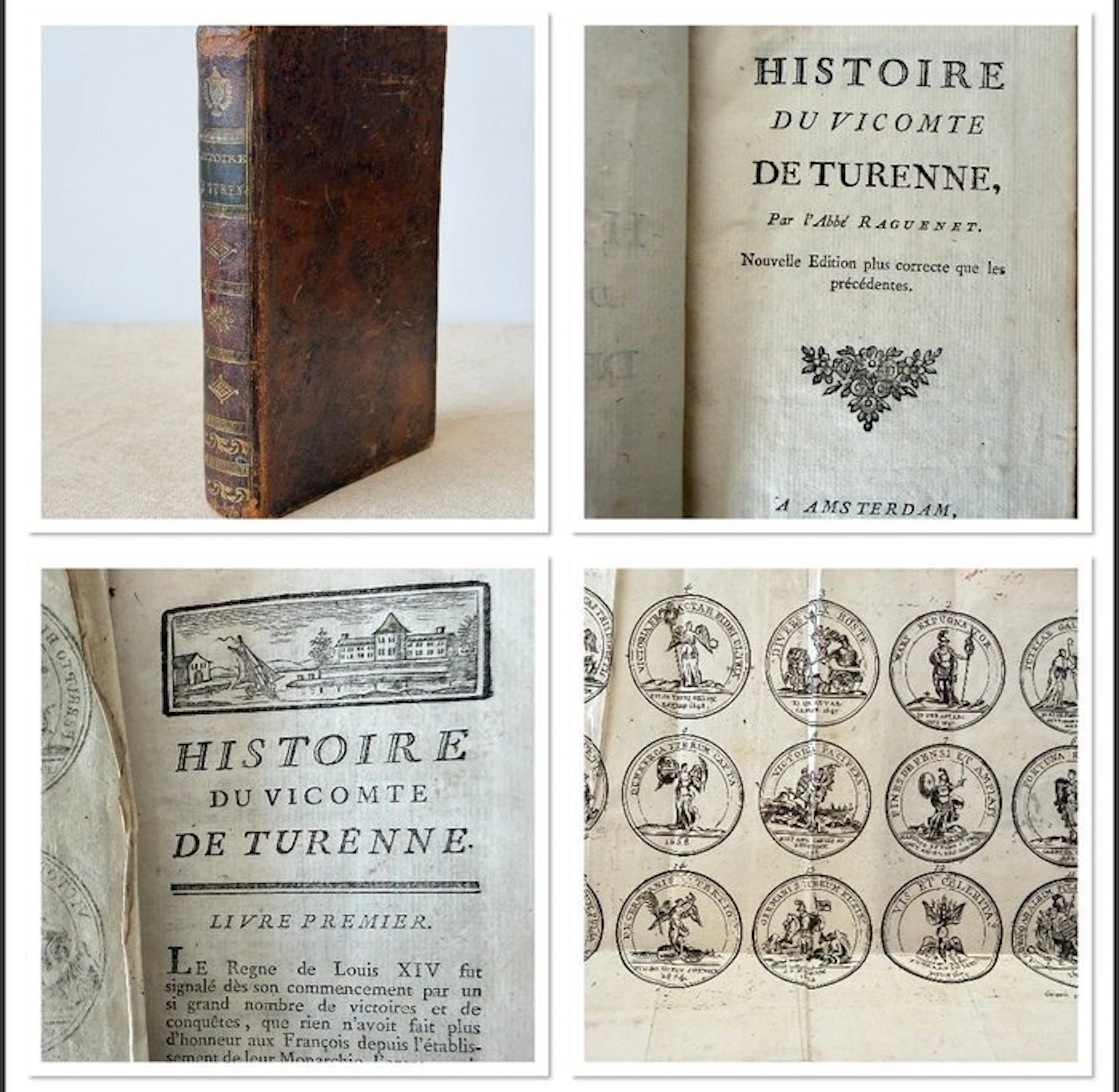 Francois Raguenet - Histoire du Vicomte de Turenne - 1787