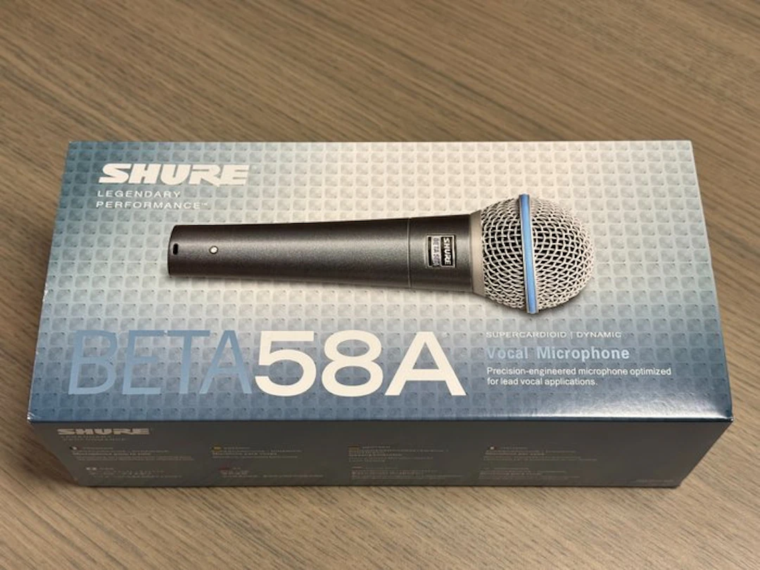 Shure - Beta 58A Condenser microphone