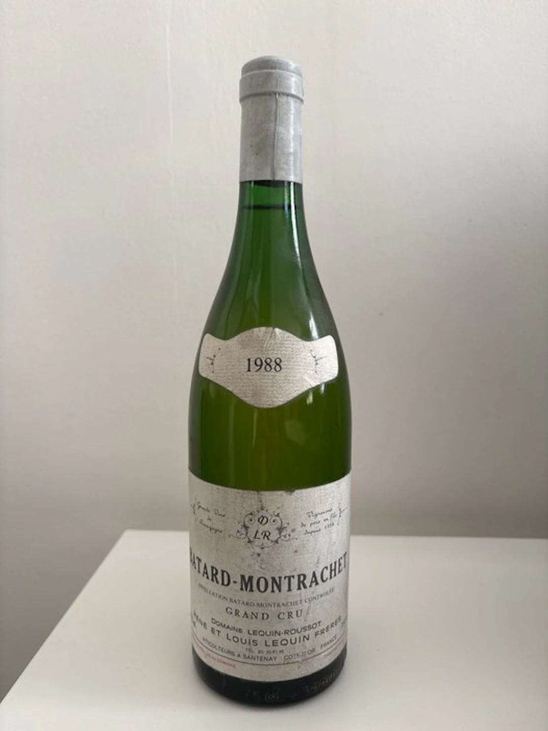 1988 Domaine Lequin Frères - Bâtard-Montrachet Grand Cru - 1 Bottle (0.75L)
