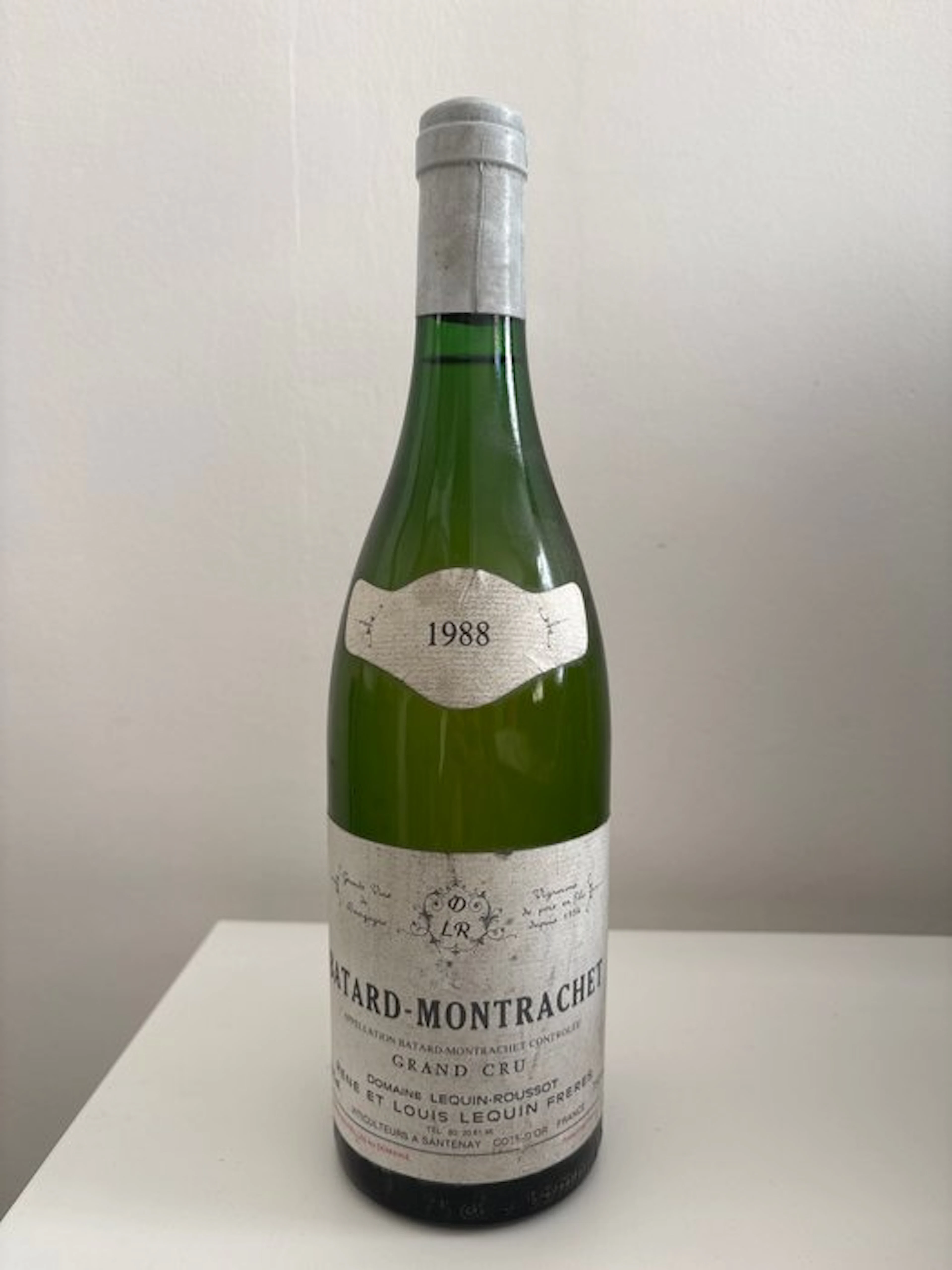1988 Domaine Lequin Frères - Bâtard-Montrachet Grand Cru - 1 Bottle (0.75L)