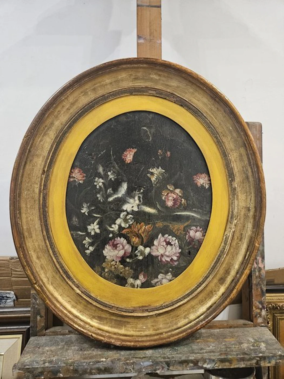 Escuela Barroco Italiana (XVII) - Vanitas Floral