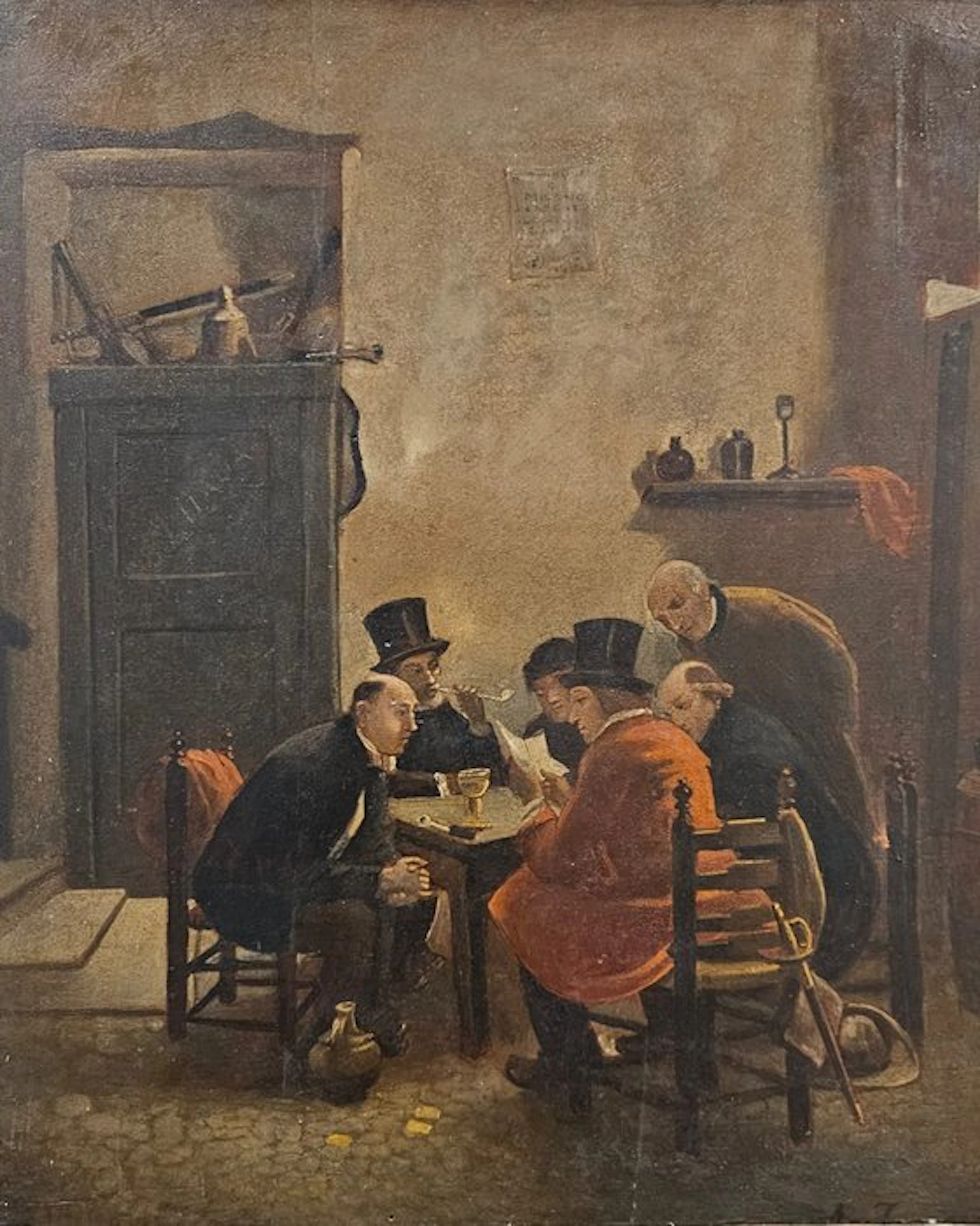 European school (XIX) - La Carta