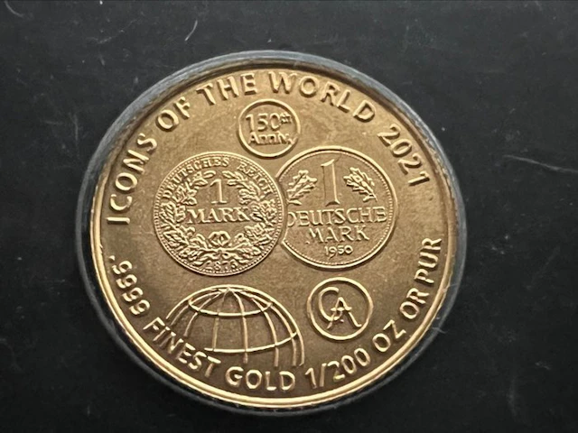 Rwanda. 10 FRW 2021, 1/200 Oz (No reserve price)
