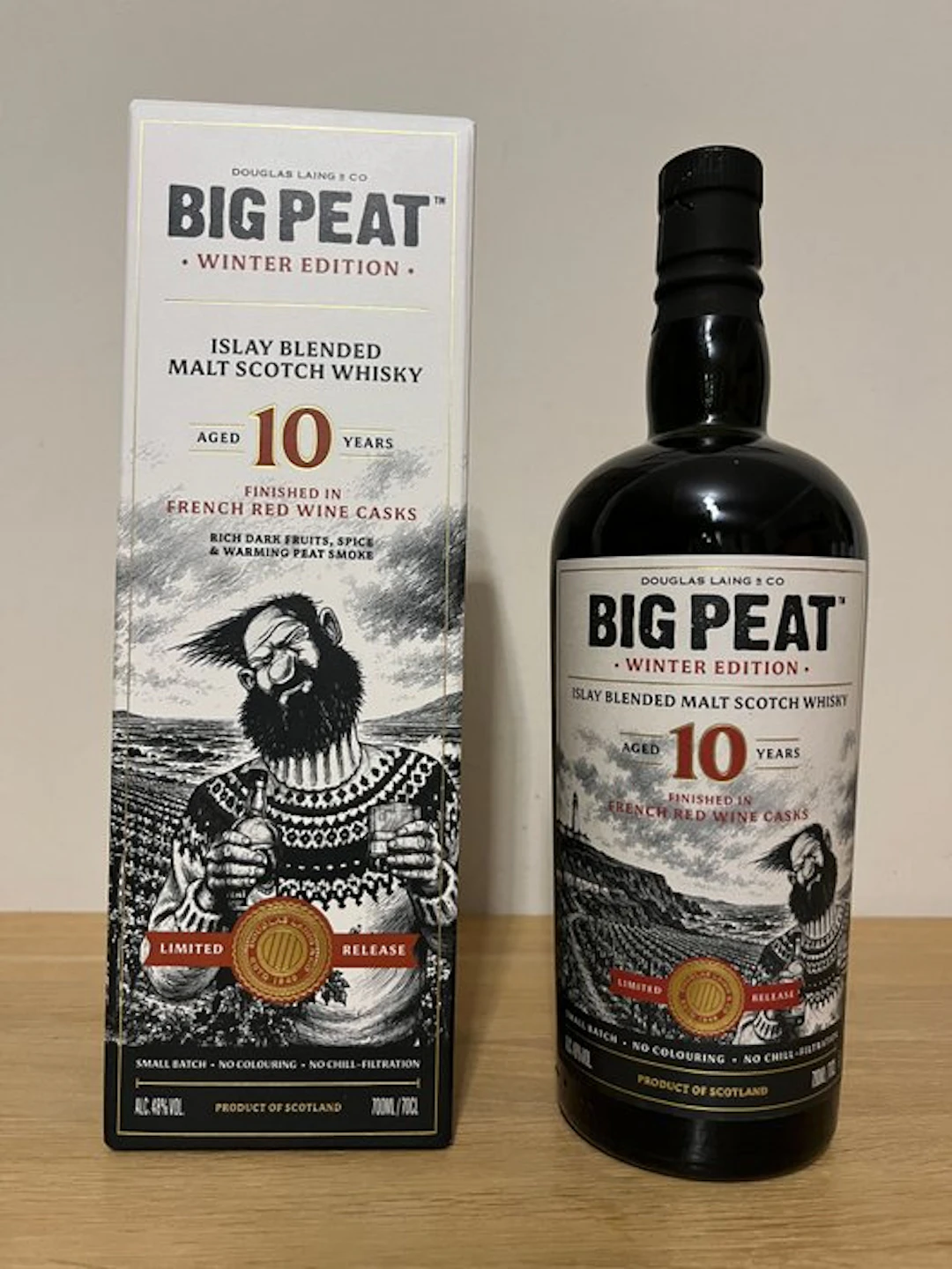 Big Peat 10 years old Winter Edition 2026 - French Red...