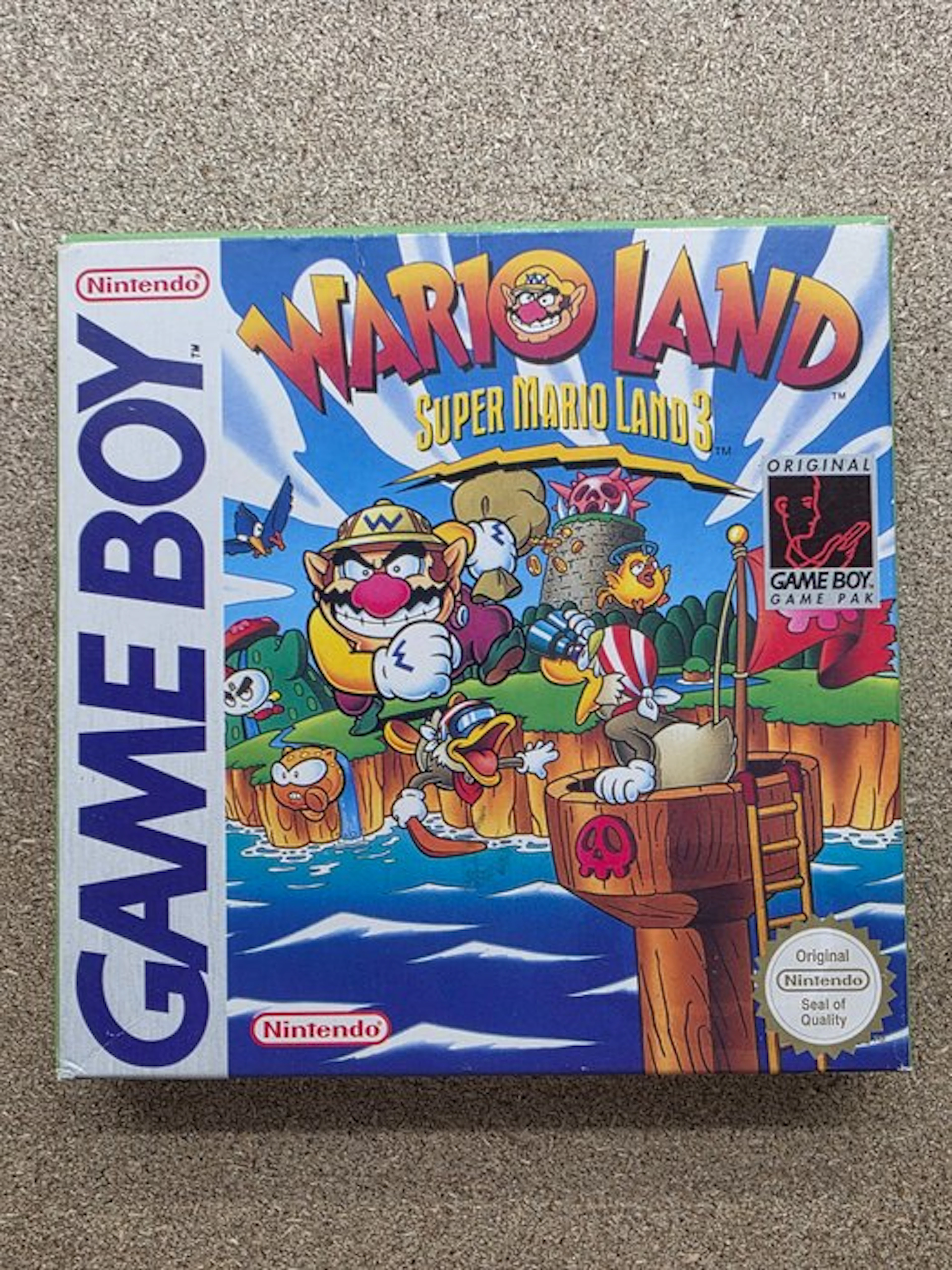 Nintendo - Gameboy Classic - Super Mario Land 3 - Wario...