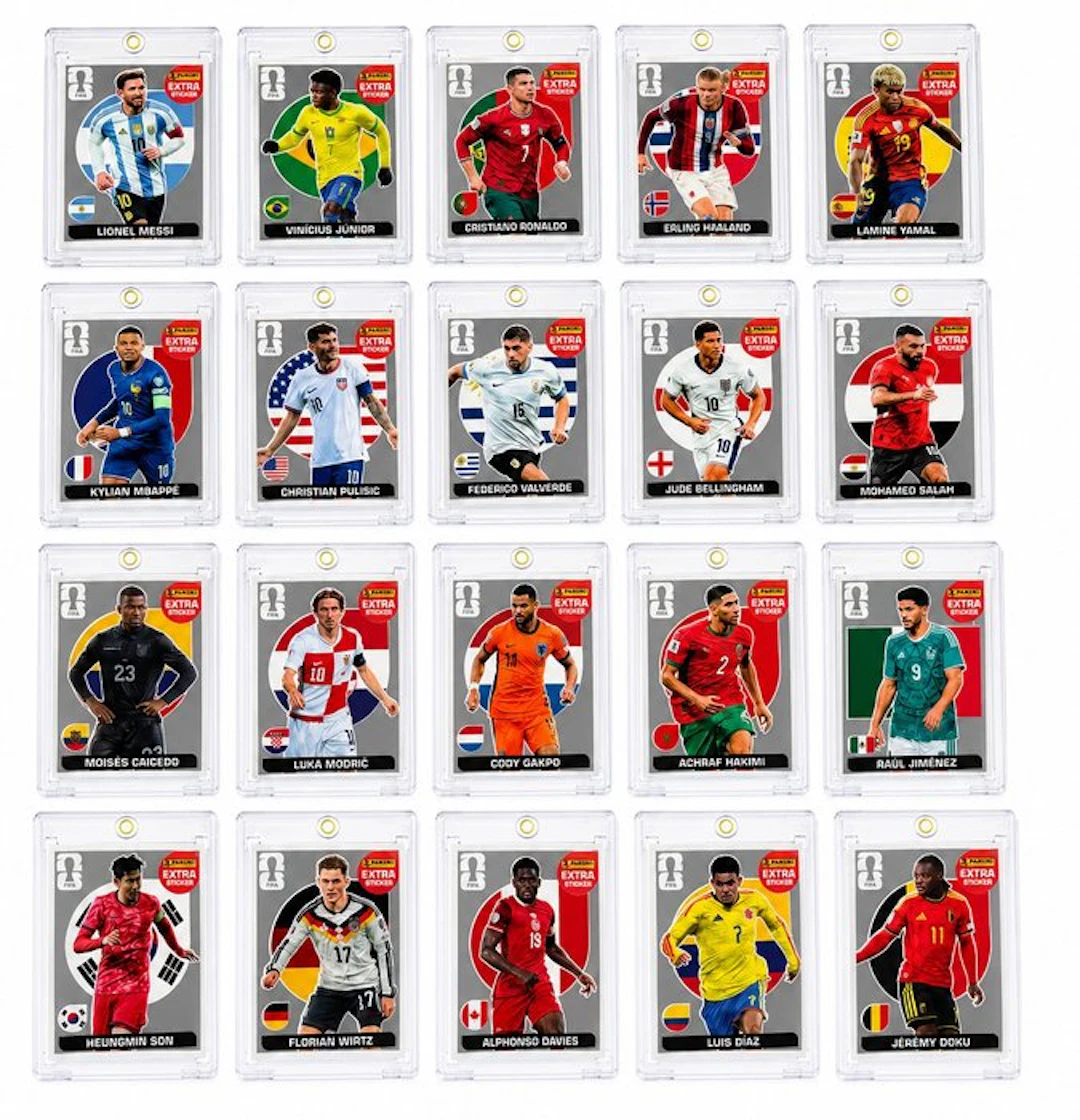 2026 Panini World Cup Extra Sticker Silver Set Lionel Messi