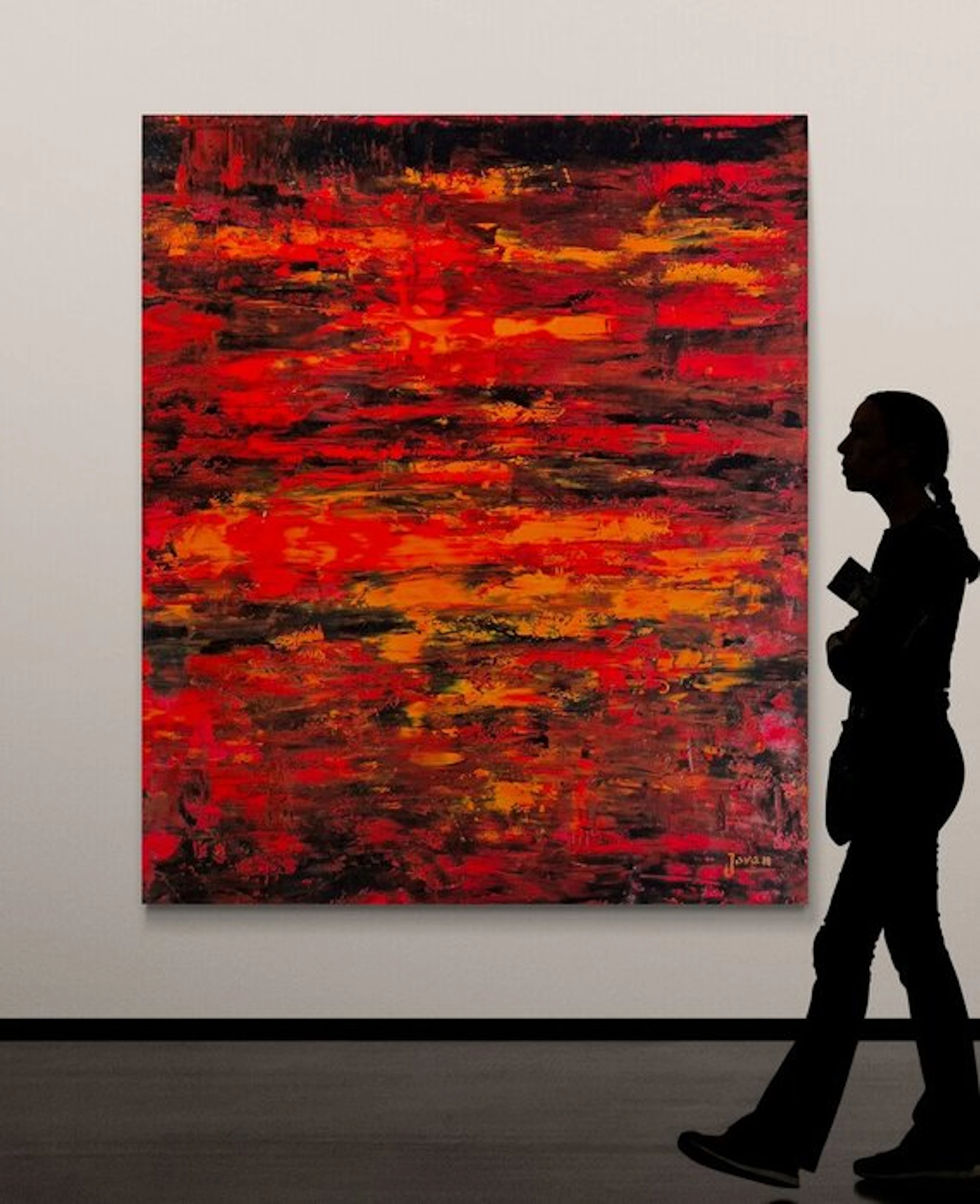 Jovan Srijemac (1962) - The magic of a summer night - (XXL)