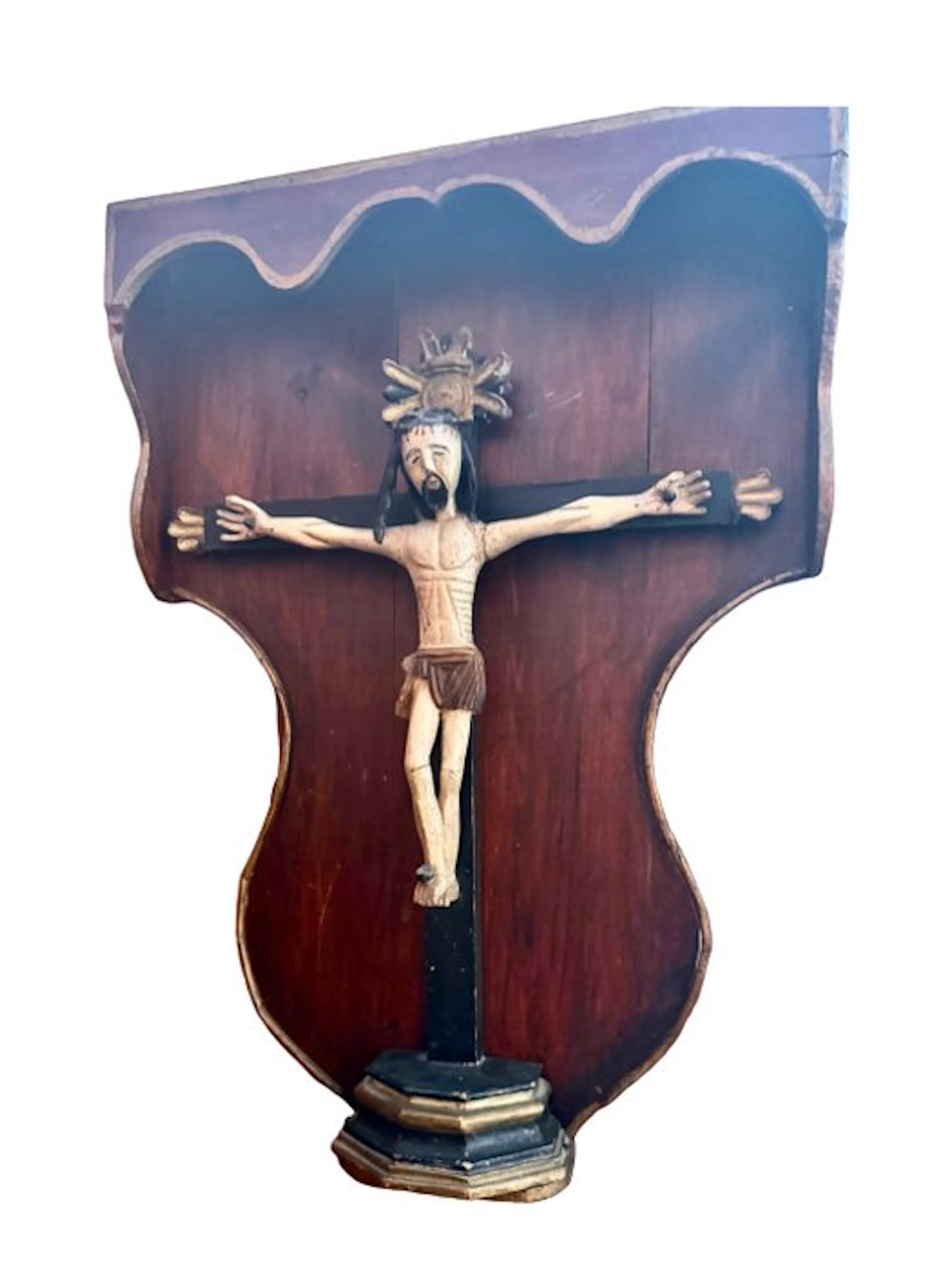 Crucifix - Wood - 1750-1800 - Crucifix