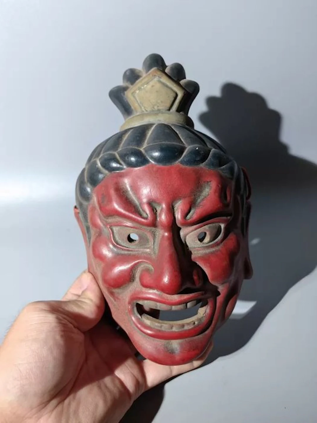Mask - Clay for ceramics - Nioh (No reserve price)