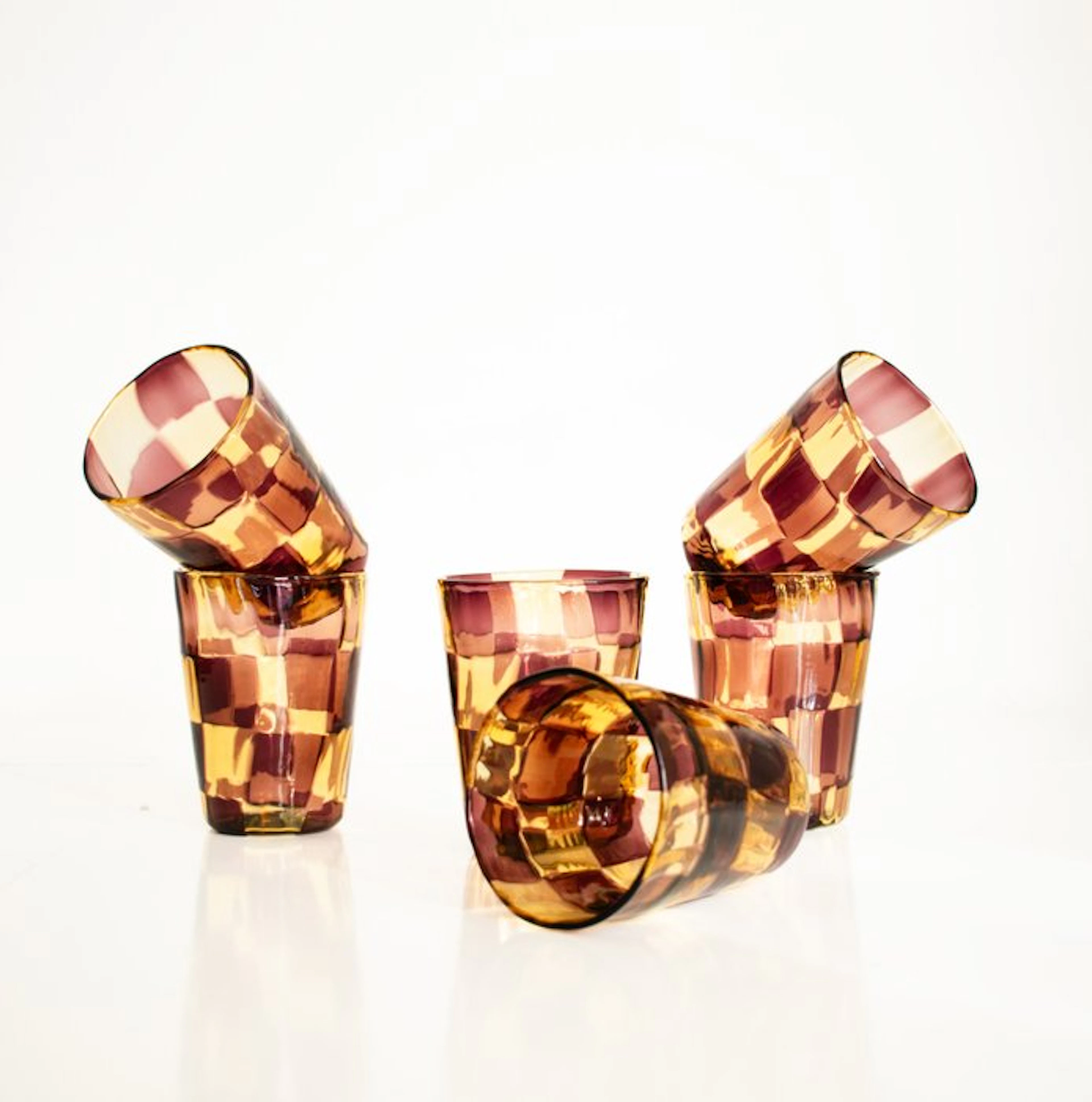 Angelo Ballarin - Mariana Iskra - Drinking set (6)...