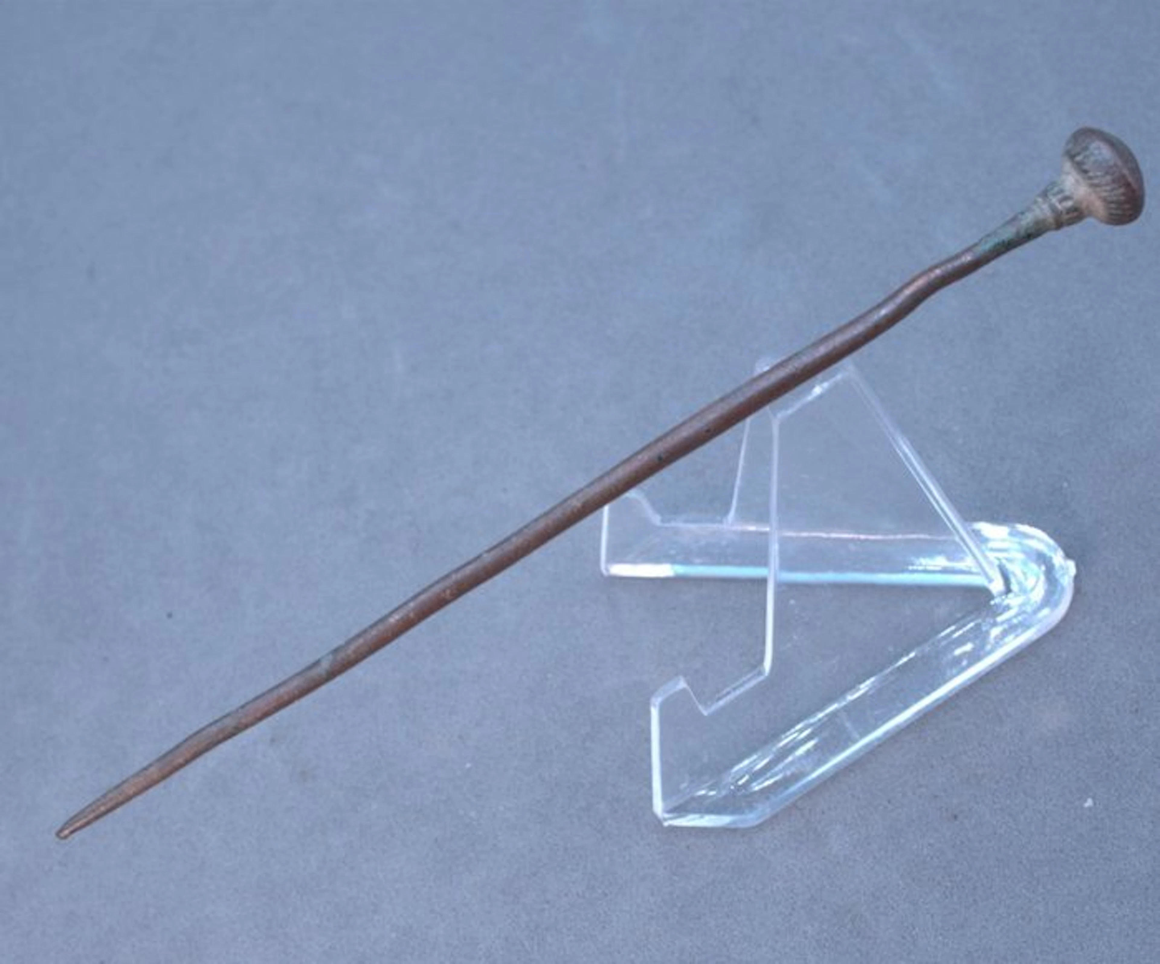 Ancient Roman Bronze Hairpin - 126 mm