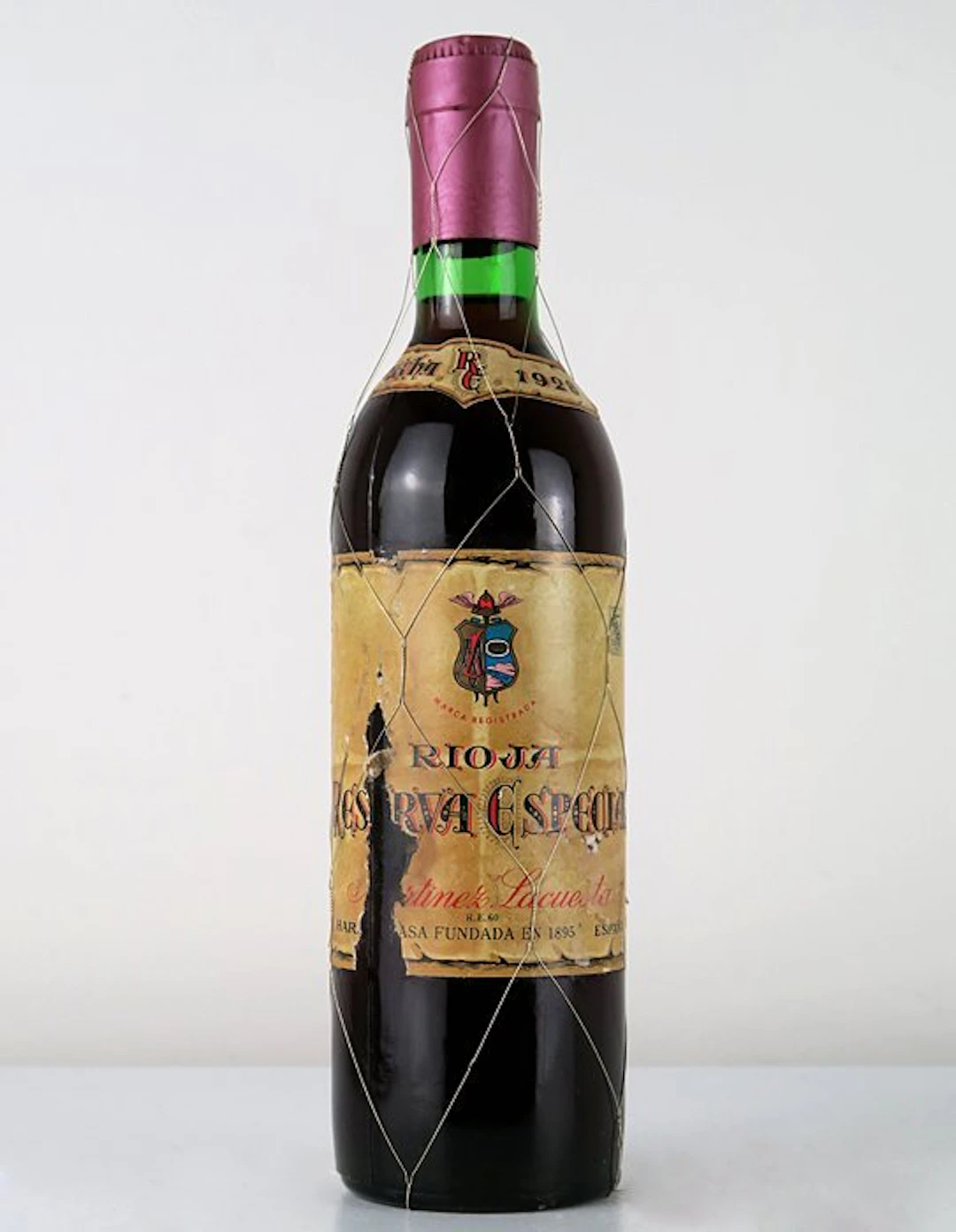 1928 Martínez Lacuesta, Reserva Especial - Rioja Gran Reserva - 1