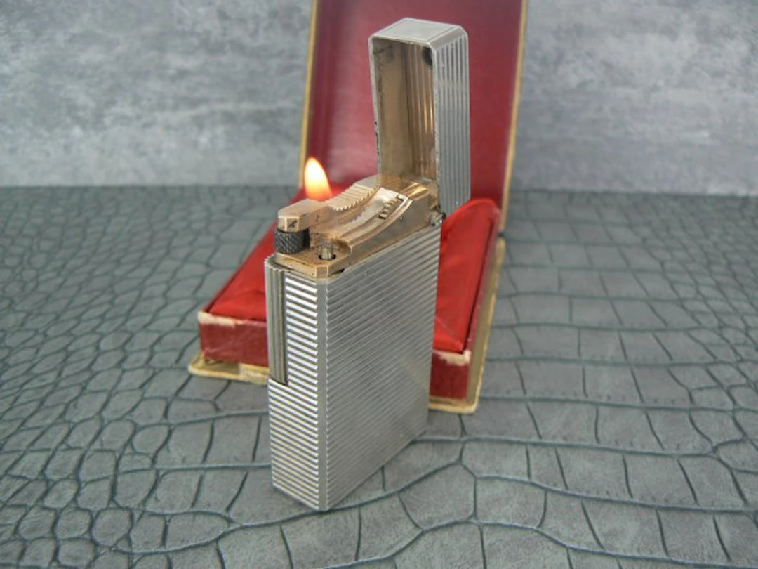 S.T. Dupont - Line 1 - Pocket lighter - Silver plated