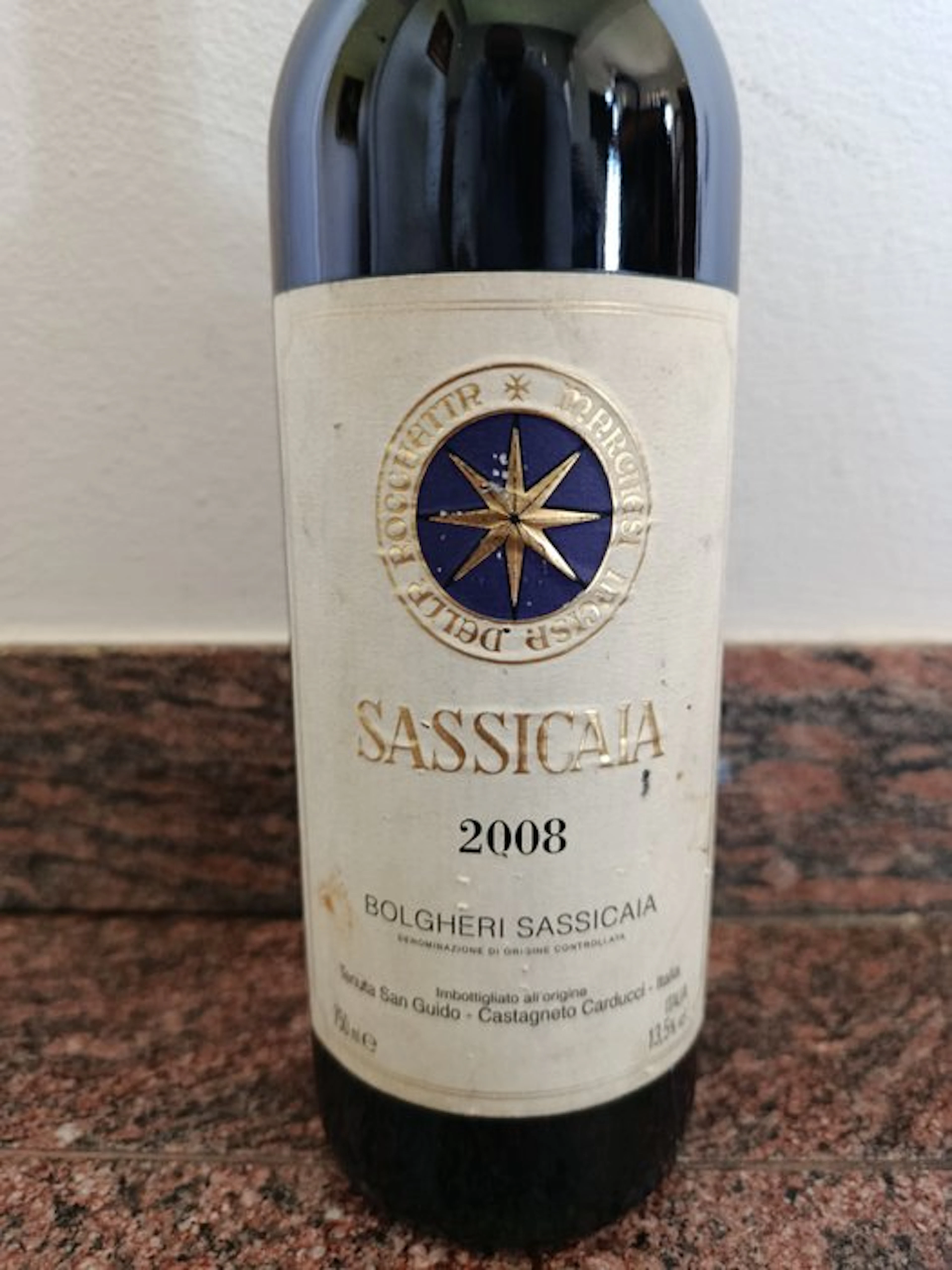 2008 Tenuta San Guido, Sassicaia - Bolgheri DOC - 1 Bottle (0.75L)