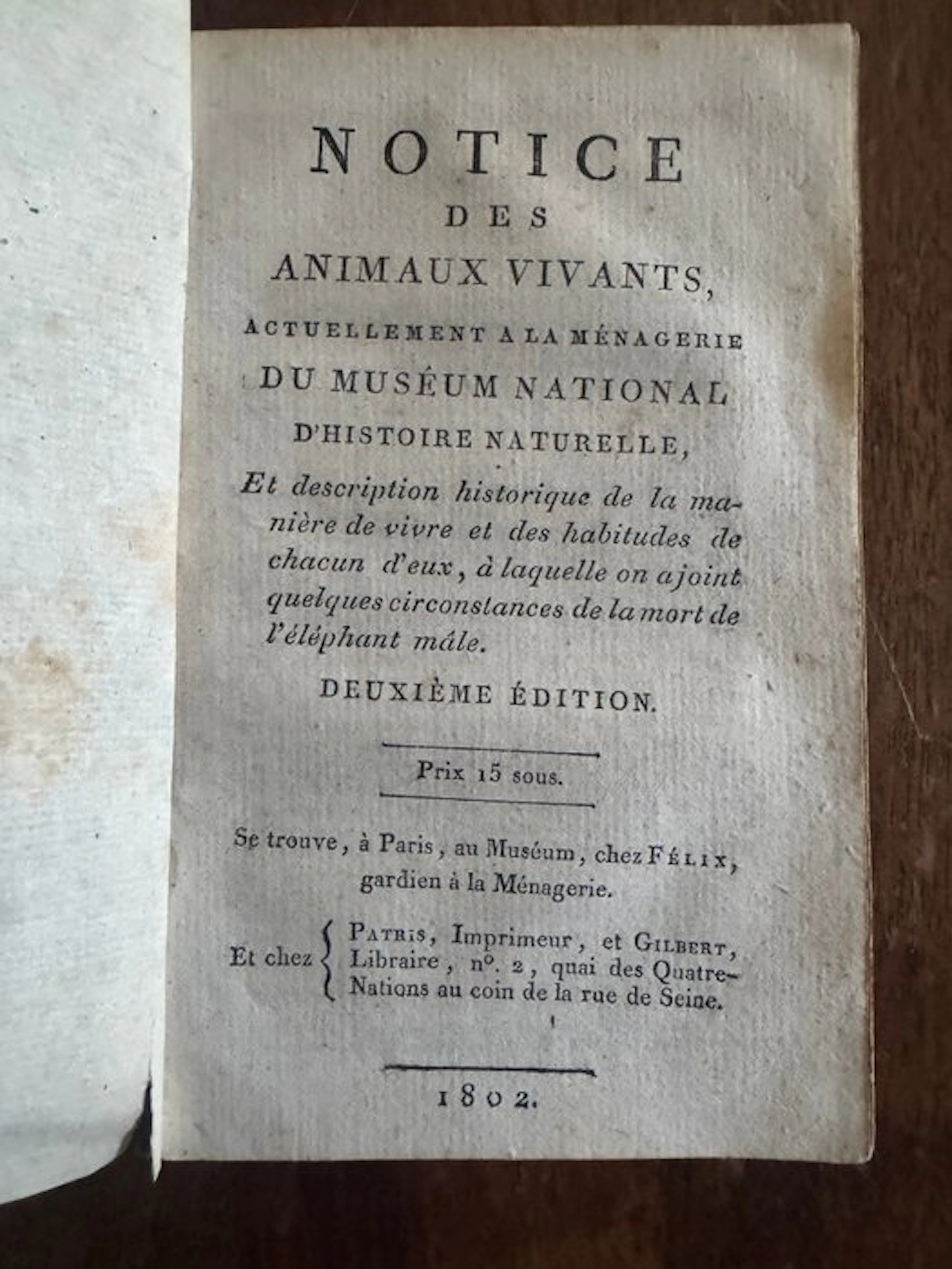 [Cuvier, Frédéric — attribué à]