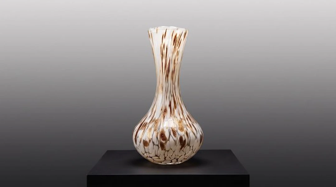 Mazzega - Single-flower vase - Murano glass - Collection Treasures