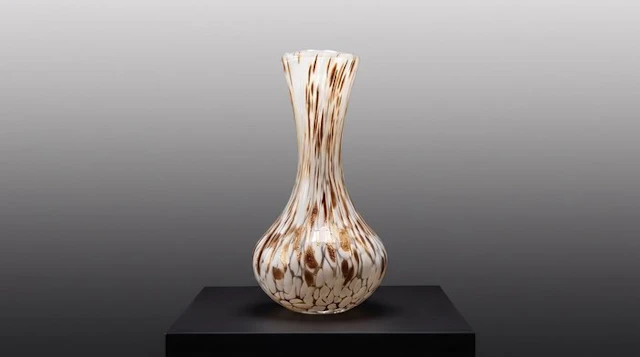 Mazzega - Single-flower vase - Murano glass - Collection Treasures