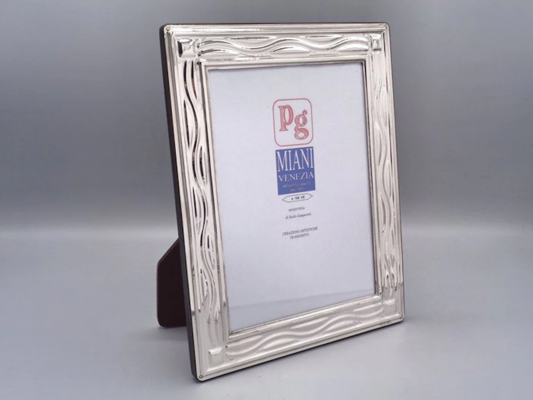 PG-Miani Argenteria - Picture frame- Where - .925 silver - 13x18