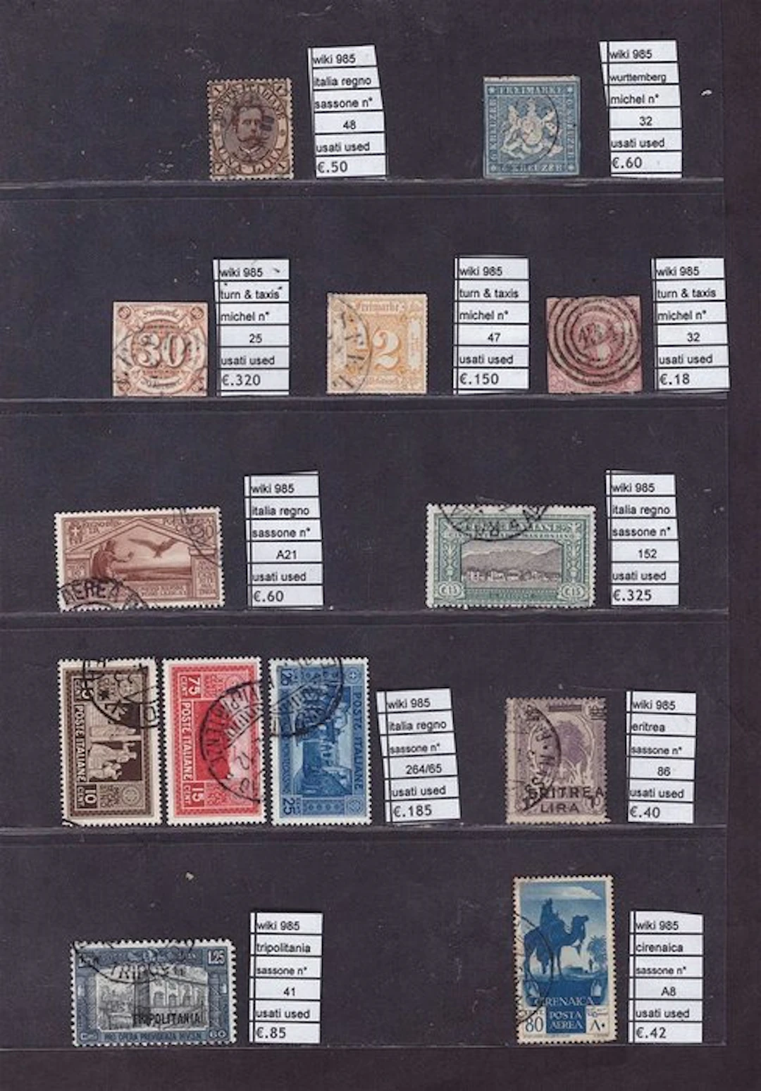 World 1850 - Beautiful lot of classic stamps: Italy +...