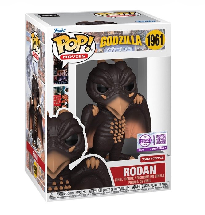 Funko - Funko Pop Funko Godzilla - Rodan 1961 - U.K.