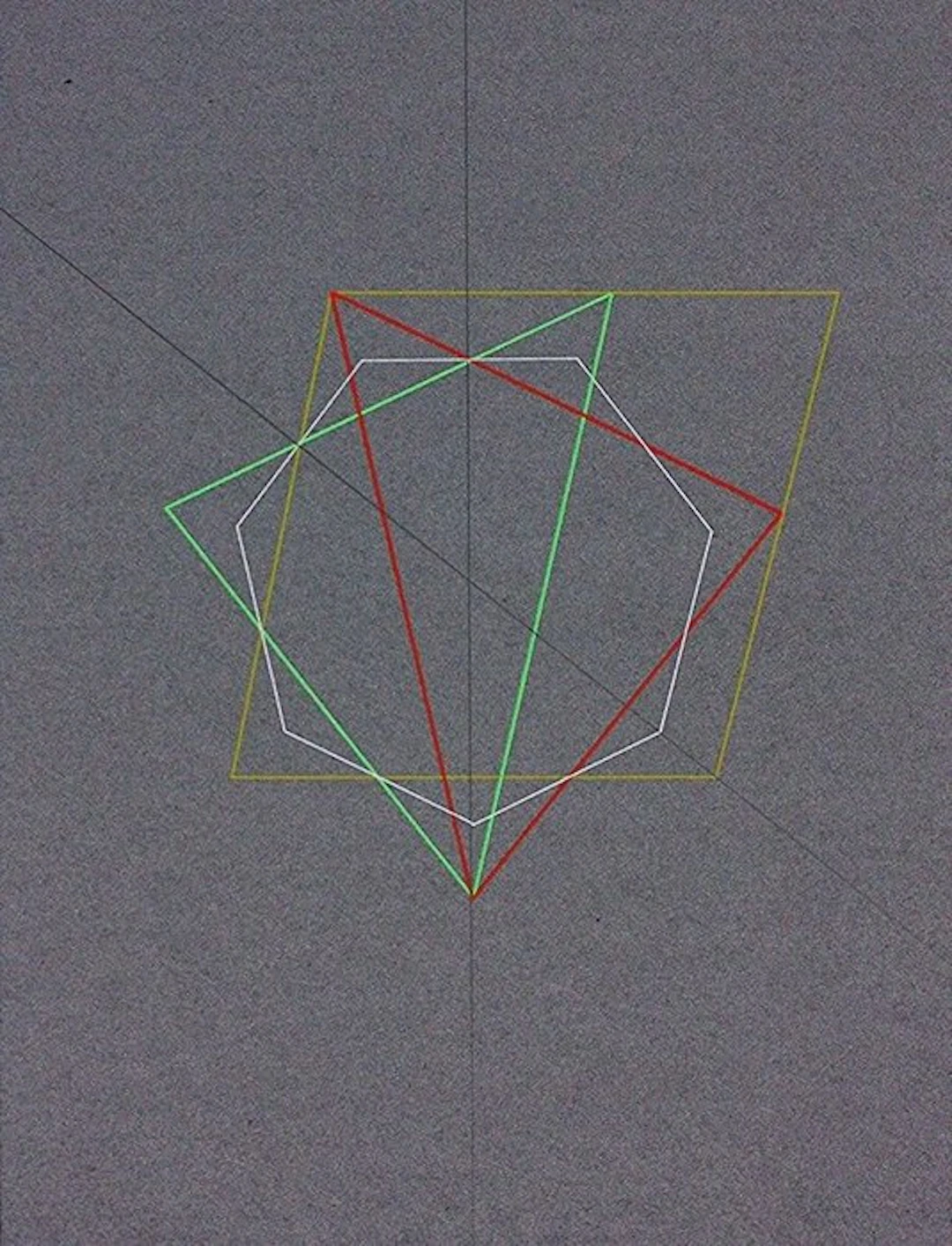 Wolfram Erber (1939–2020). - Geometrische Komposition