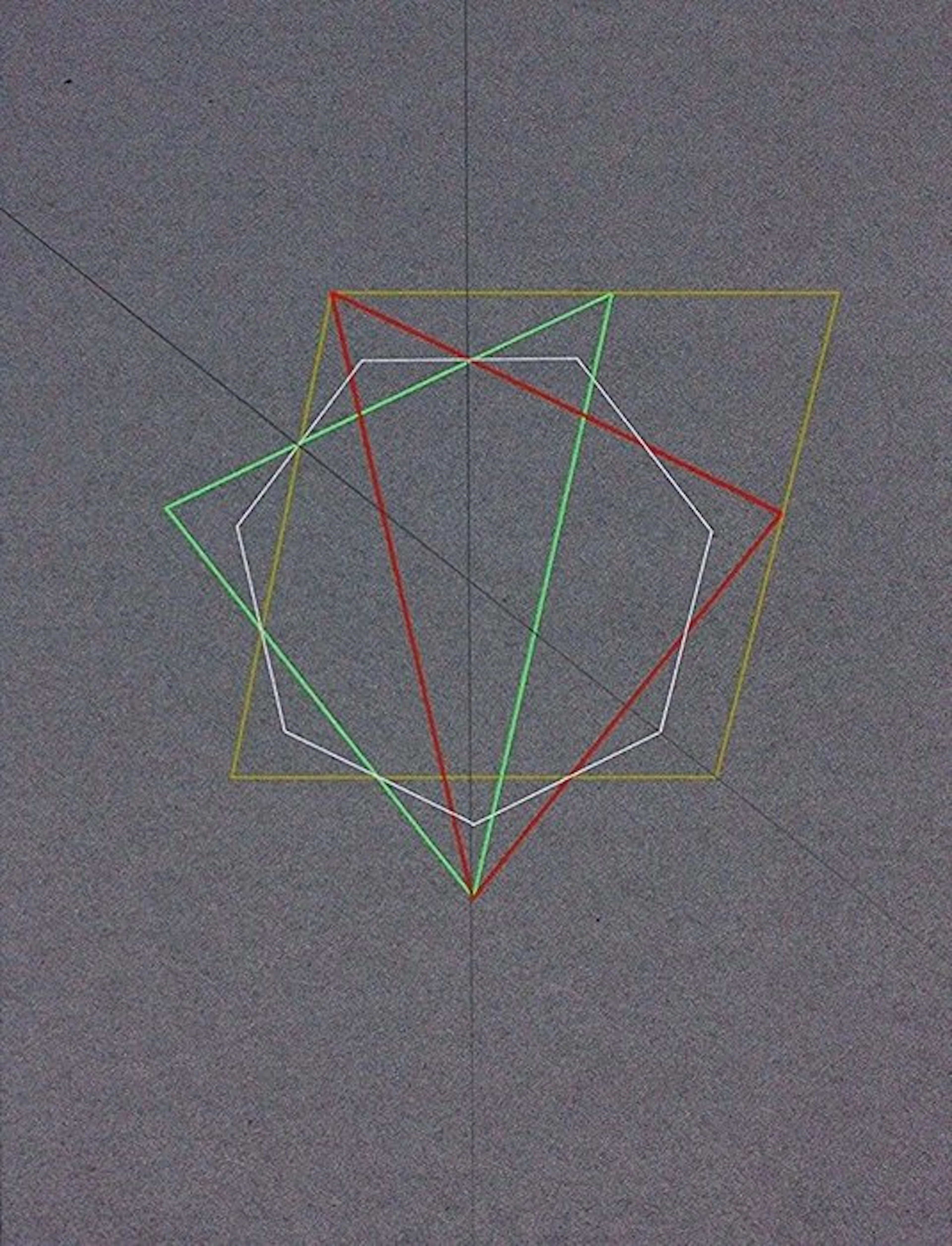 Wolfram Erber (1939–2020). - Geometrische Komposition