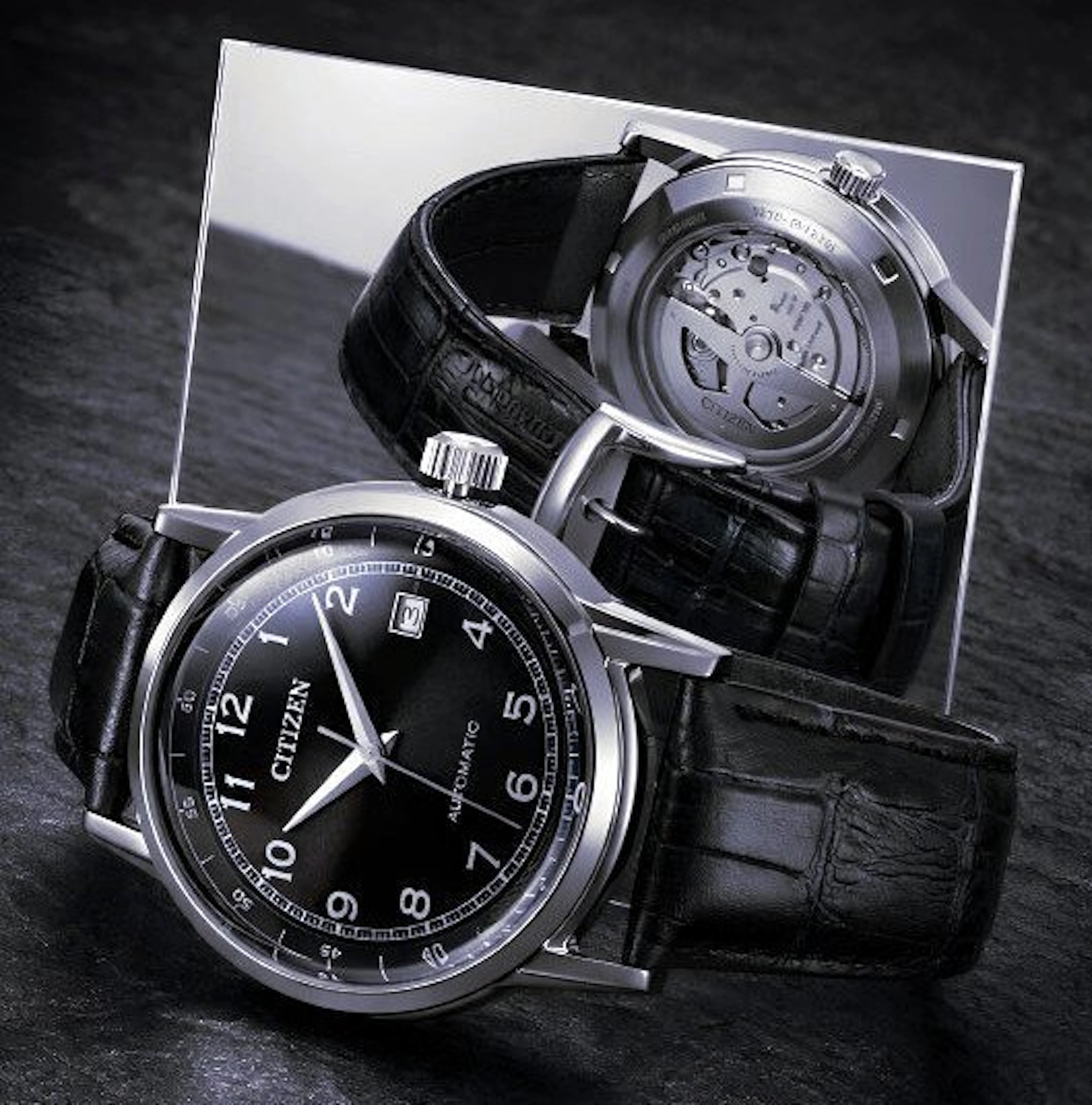 Citizen - "NO RESERVE PRICE" - Military Atomatique Date...