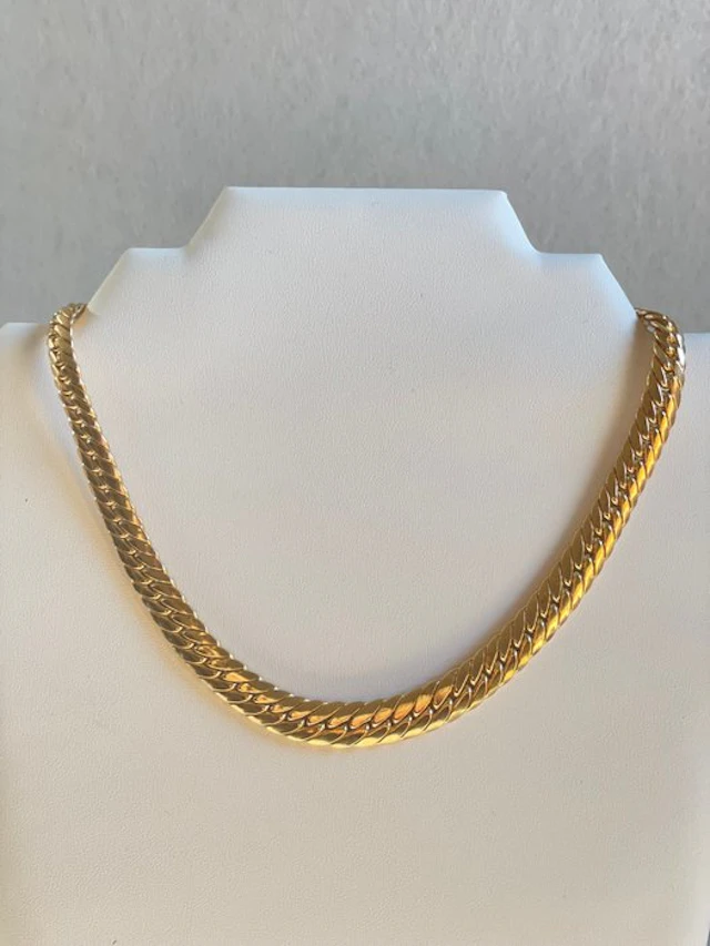 Necklace - 18 kt. Yellow gold - English chain necklace
