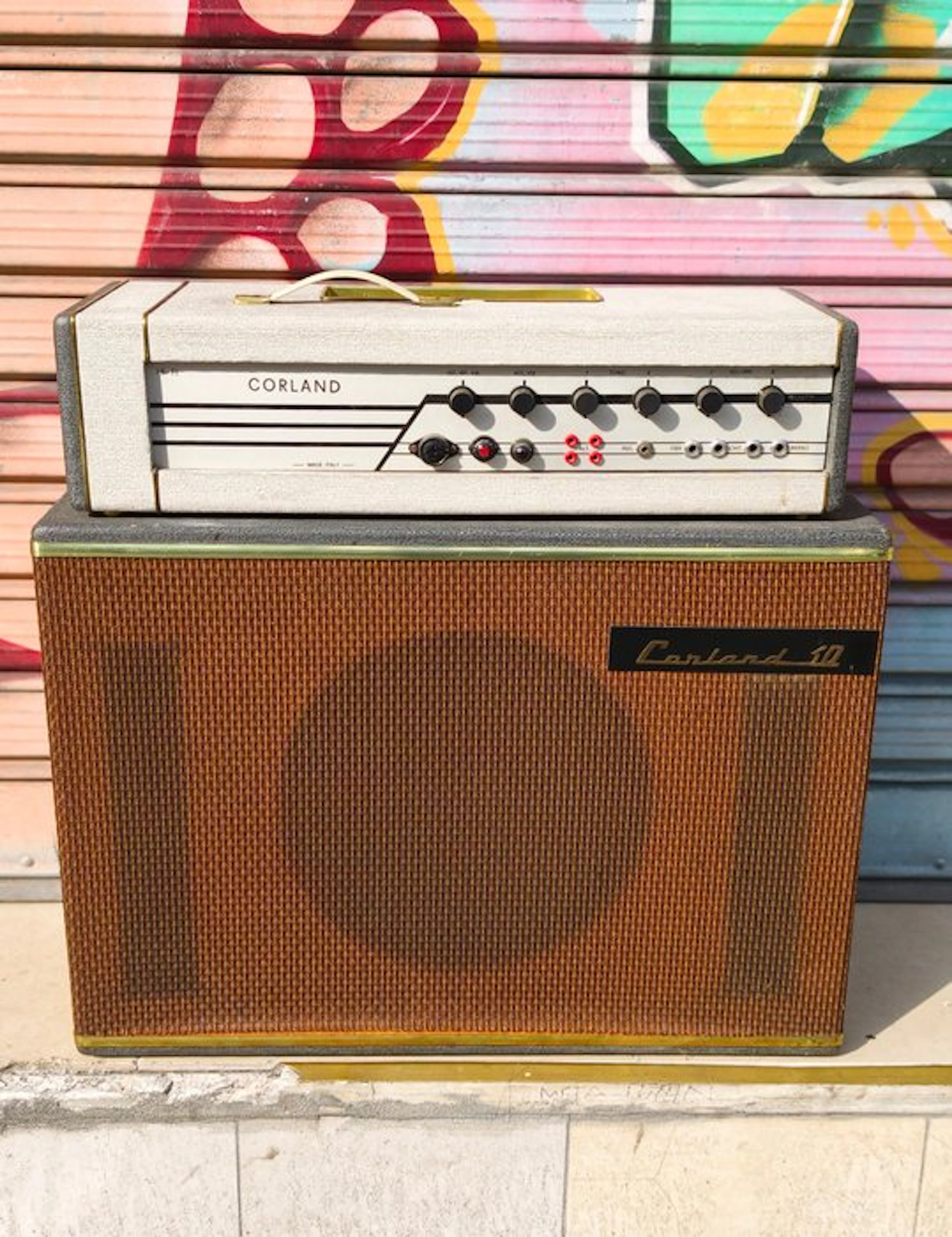 Corland - Number of items: 2 - Guitar amplifier - Italy - 1960