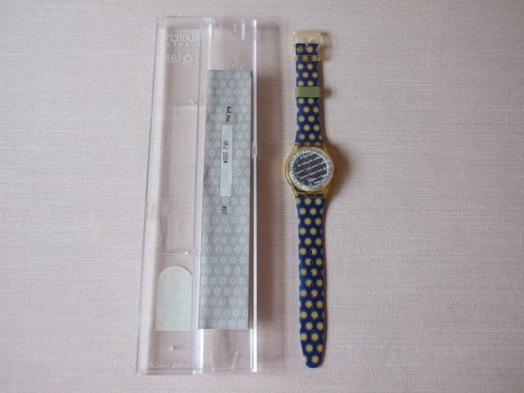 SWATCH Solar LOTS OF SUNS - SRJ 100 - Olympic Games - 1996