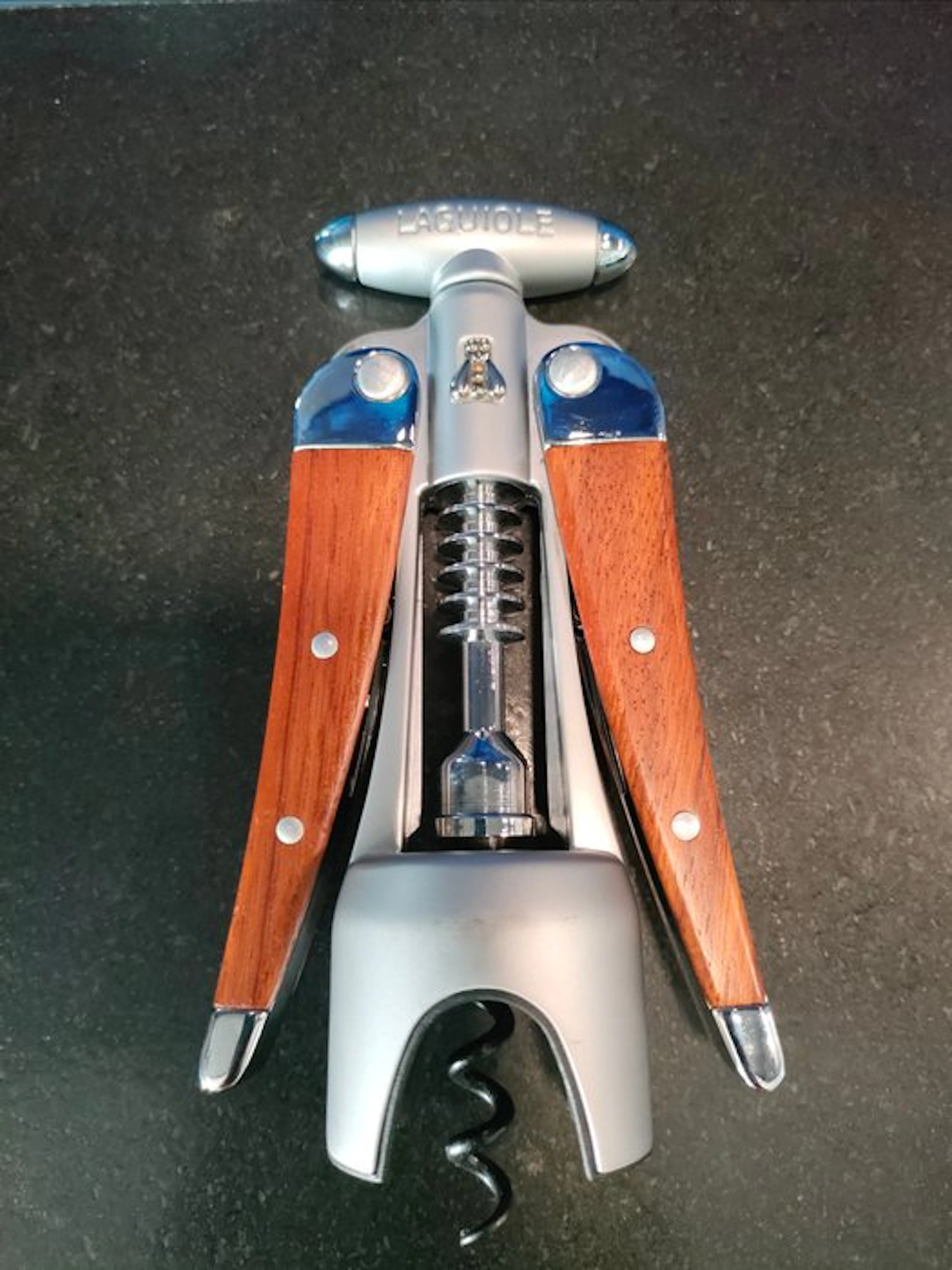 Laguiole - Bottle opener - Metal, Wood