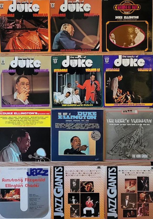 Duke Ellington + other Jazz artists - Collection of 12 x albums - LP - 1968