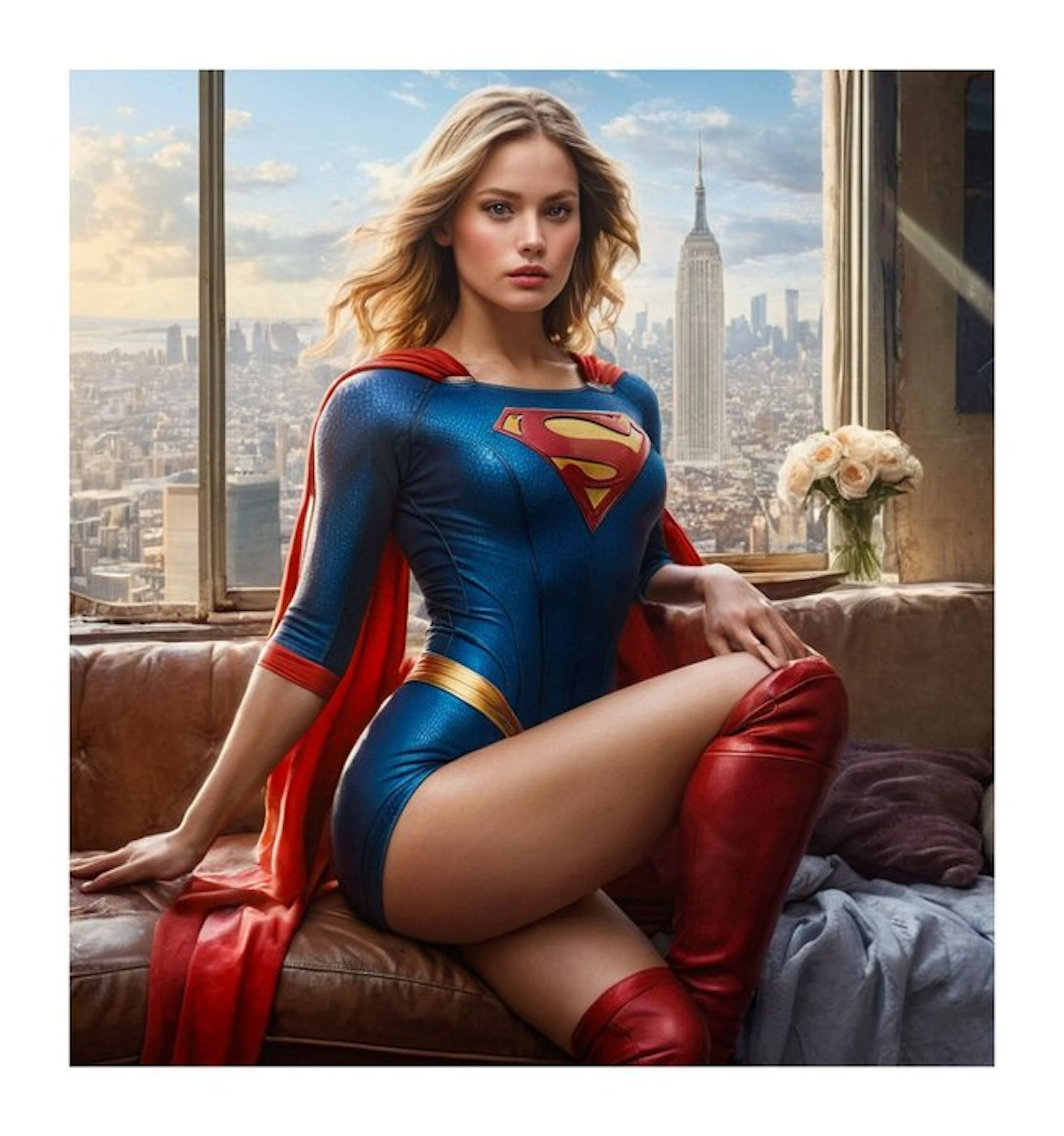 Alberto Ricardo (XXI) - Super chica. Giclée 65 x 70 cm